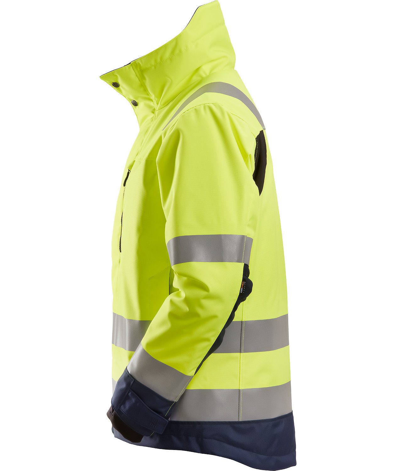 Snickers AllroundWork 37.5&reg; vinterjacka 1130, Varsel gul/marinbl&aring;, large image number 2