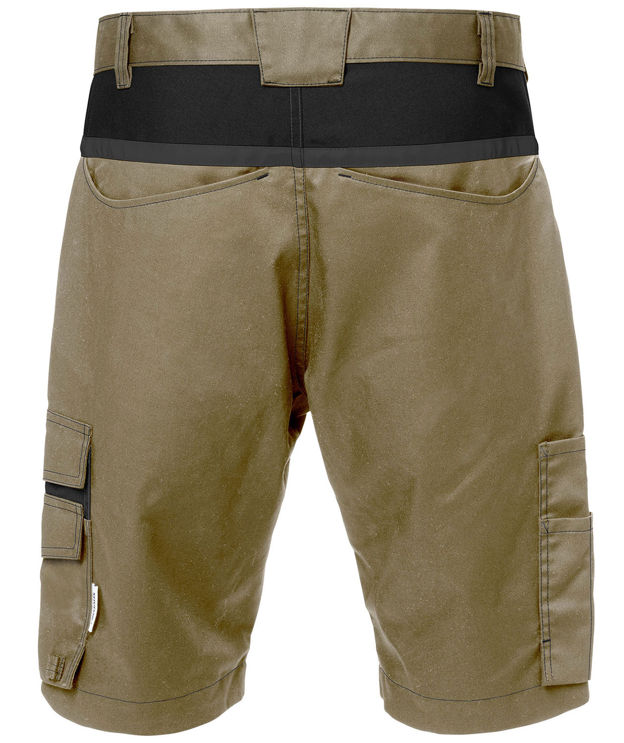 Fristads arbeidsshorts 2562, Khaki/Svart
