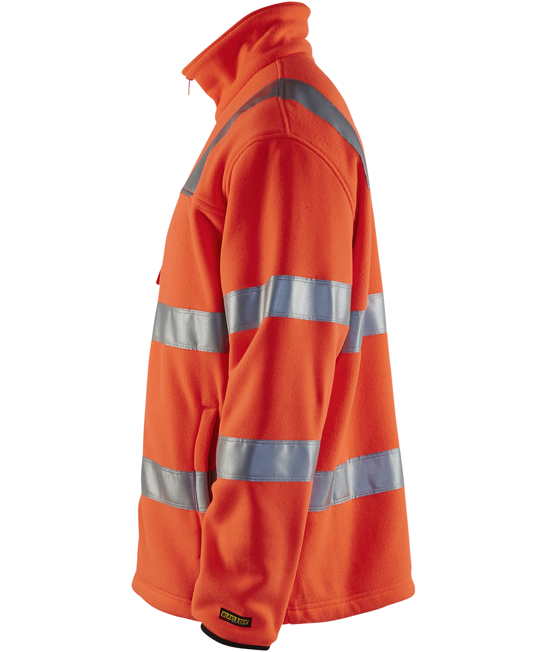 Bl&aring;kl&auml;der fleece jacket, Hi-Vis Red, large image number 3