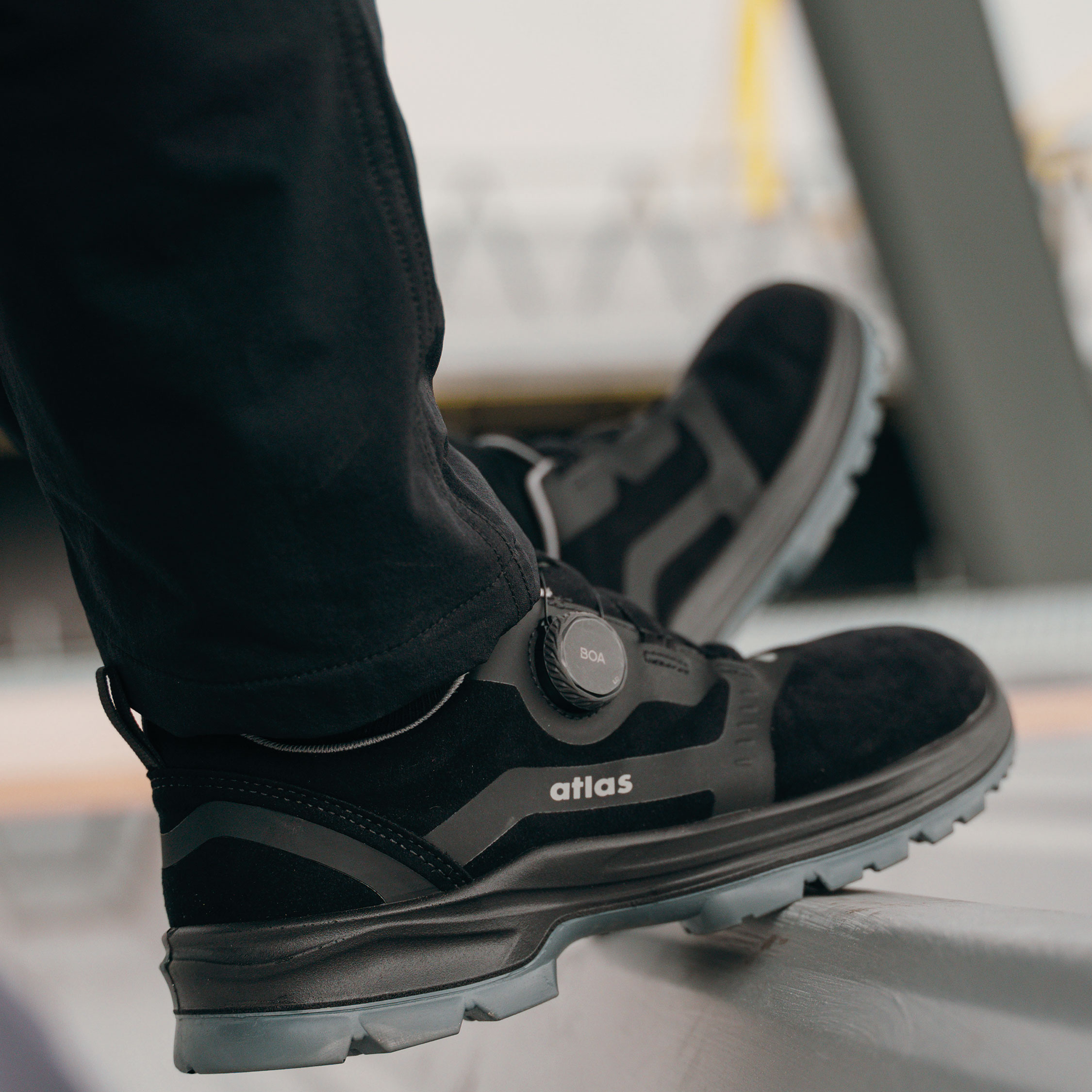 Atlas Flash 6405 XP Boa&reg; vernesko S3, Svart, large image number 3