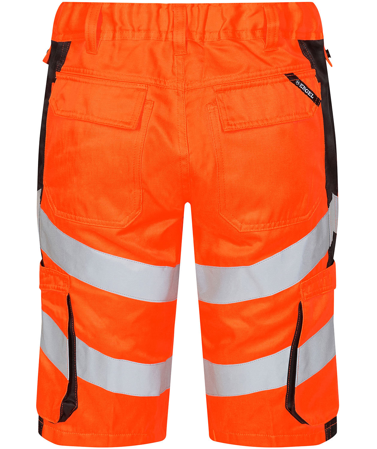 Engel Safety Light arbetsshorts, Varsel orange/Gr&aring;