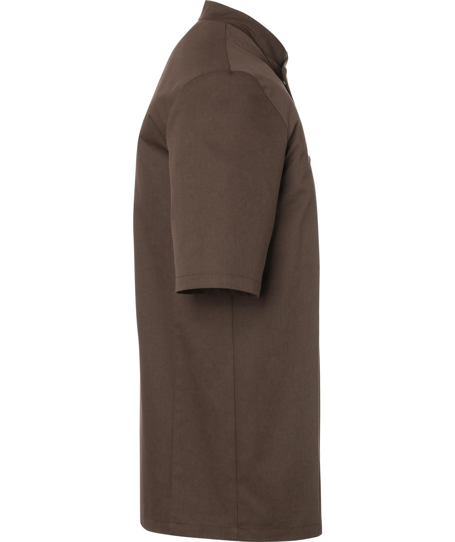 Karlowsky Gustav kort&aelig;rmet kokkejakke, Light Brown, large image number 3