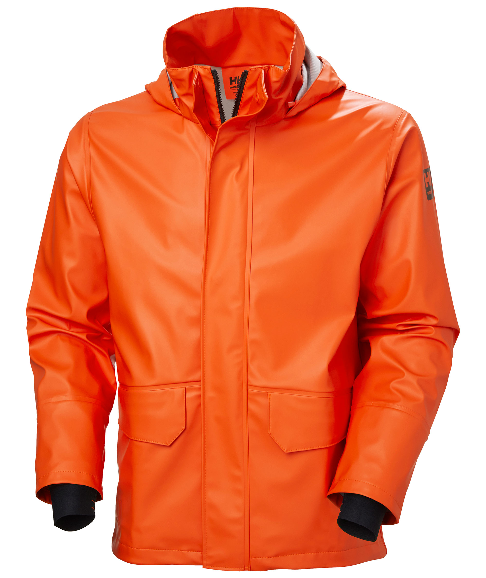 Helly Hansen Gale regnjakke, M&oslash;rk&nbsp;Oransje