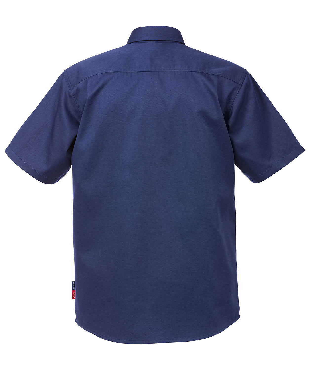 Kansas kort&auml;rmad arbetsskjorta, M&ouml;rk Marinbl&aring;, large image number 1