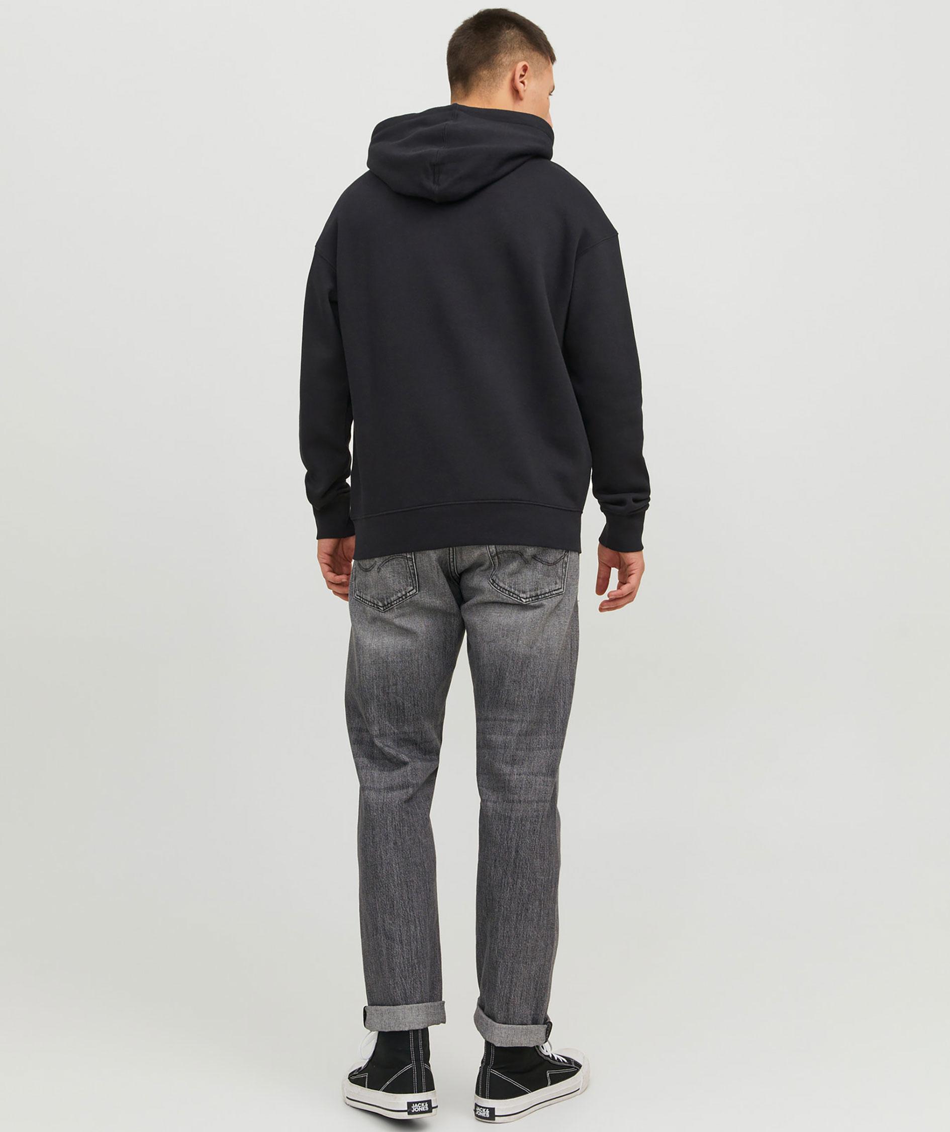 Jack & Jones JJESTAR Hoodie, Black, large image number 2