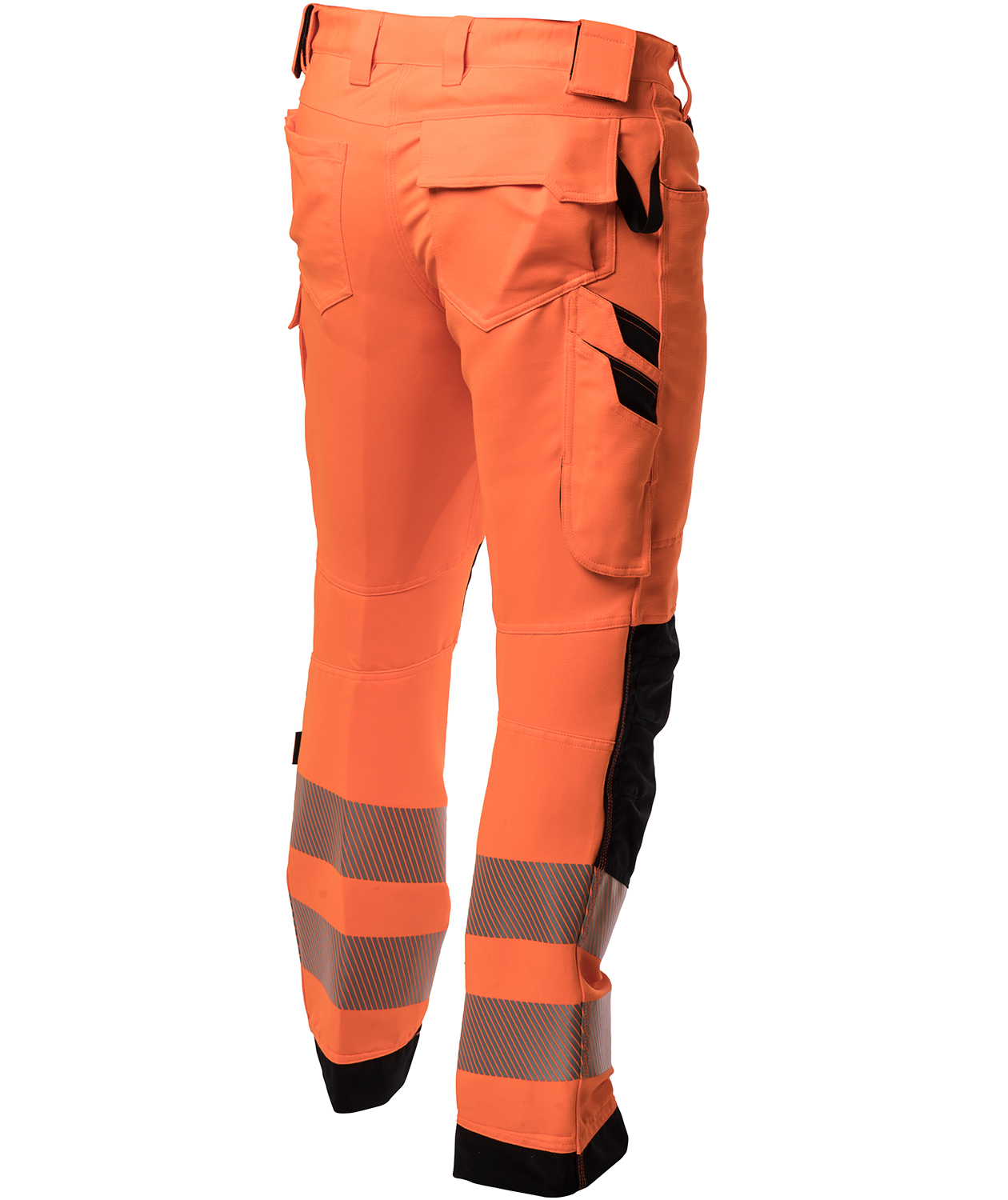 Viking Rubber Evosafe Arbeitshose, Hi-Vis Orange/Schwarz