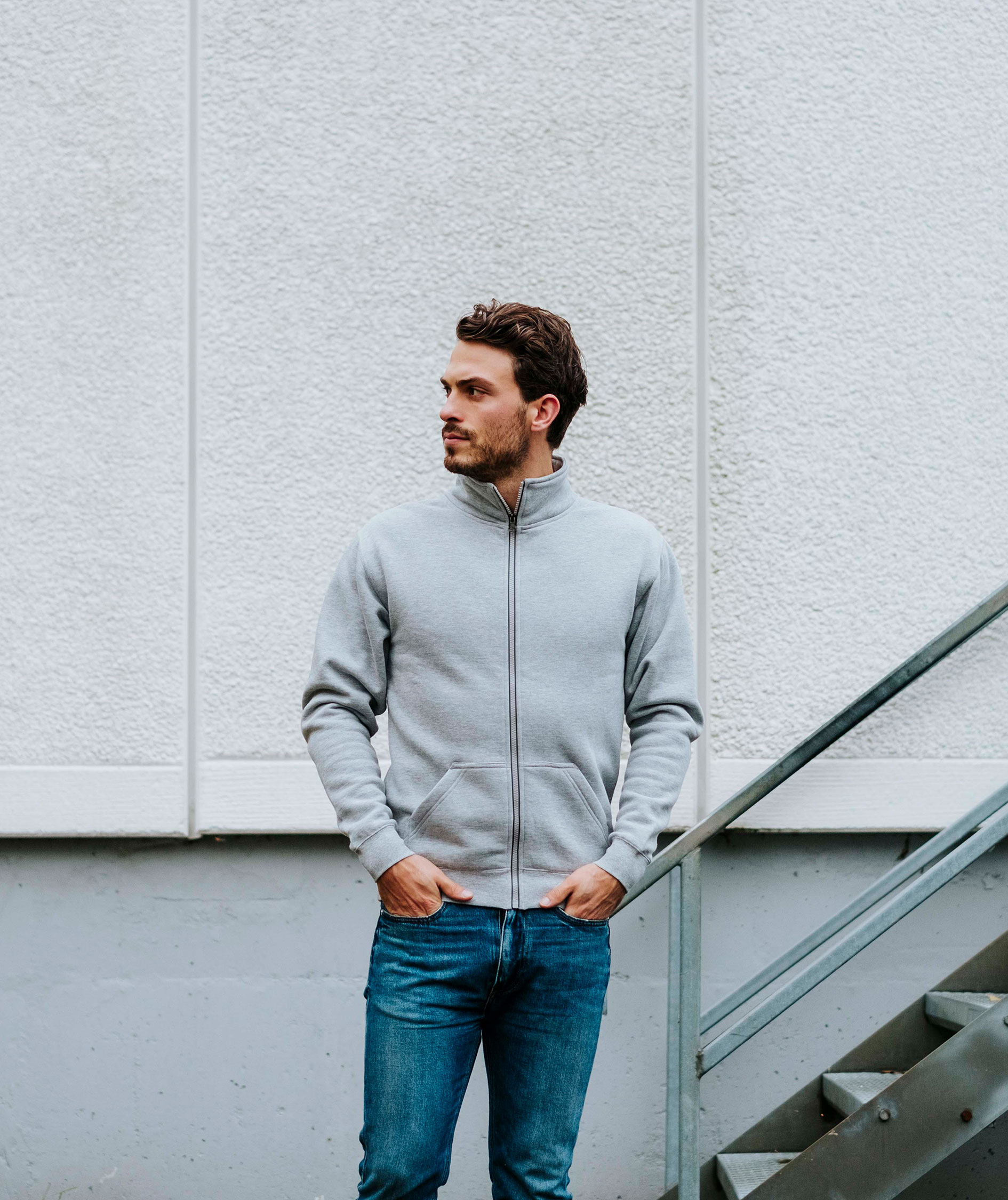 Blue Rebel Cheetah cardigan, Gr&aring;meleret