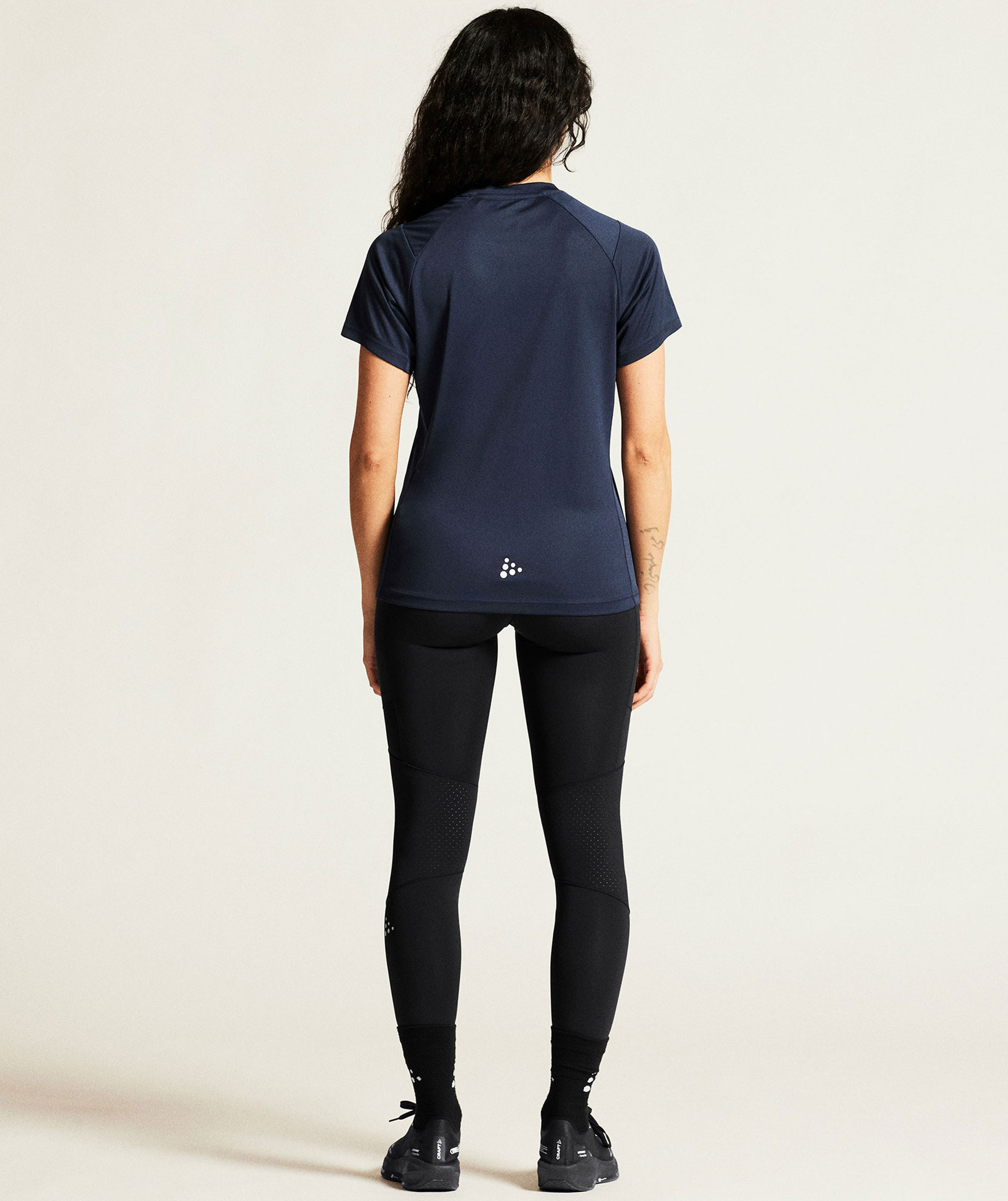 Craft Rush 2.0 dame T-skjorte, Navy, large image number 7