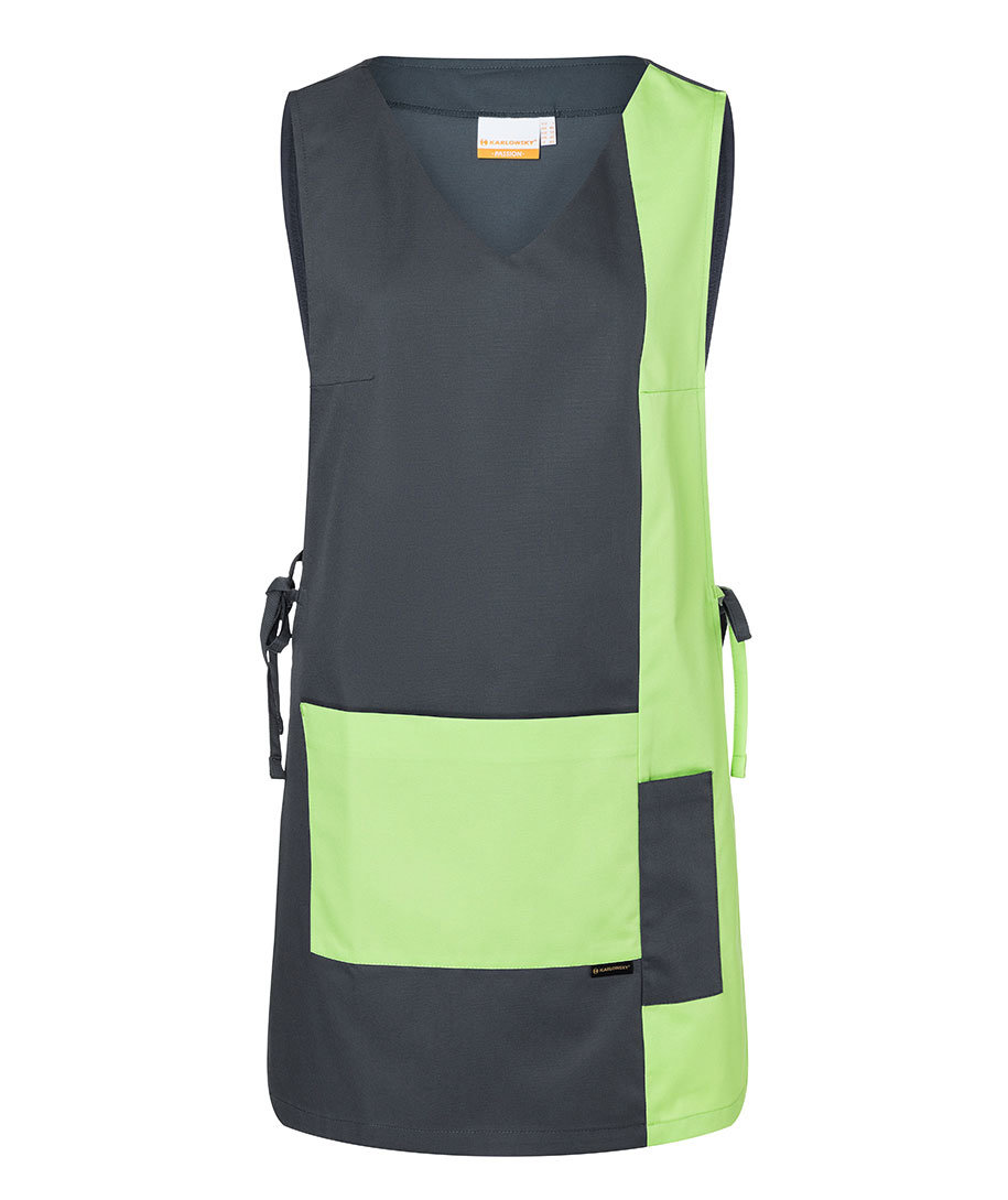 Karlowsky Marilies dubbelf&ouml;rkl&auml;de med fickor, Gr&aring;/Gr&ouml;n