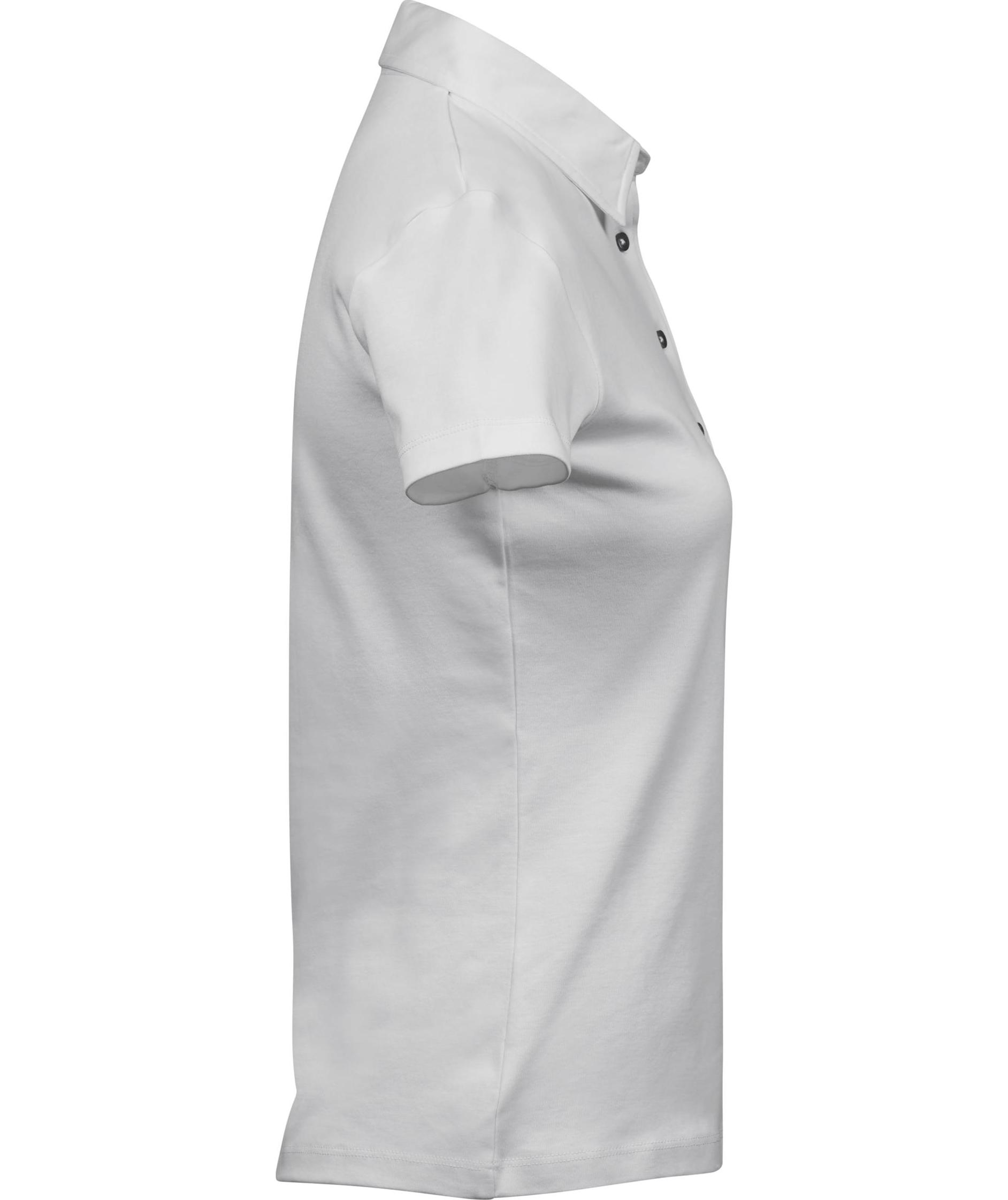 Tee Jays women's Pima polo shirt, White, large image number 2