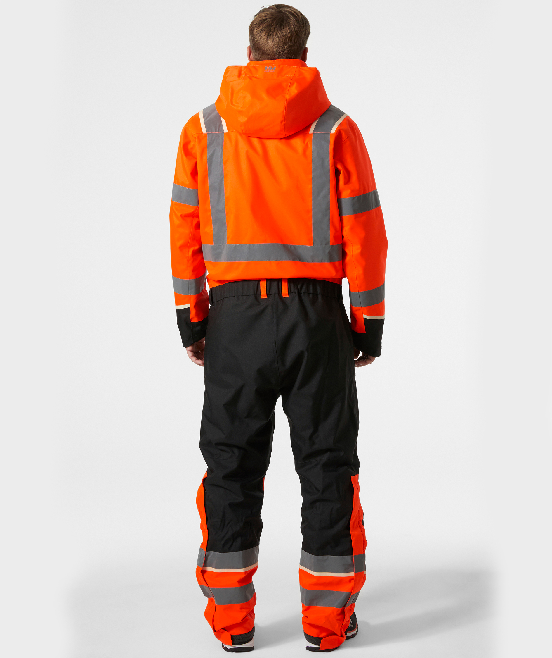 Helly Hansen UC-ME vinteroverall, Varsel Orange/Ebony, large image number 3