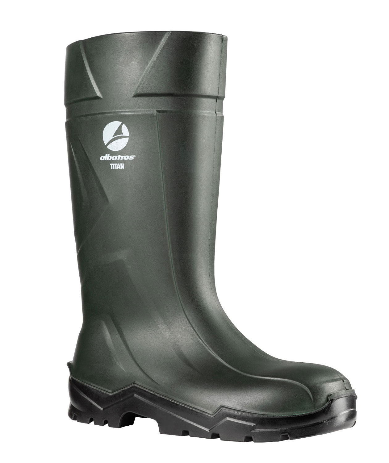 Albatros Titan skyddsgummist&ouml;vlar S5, Gr&ouml;n
