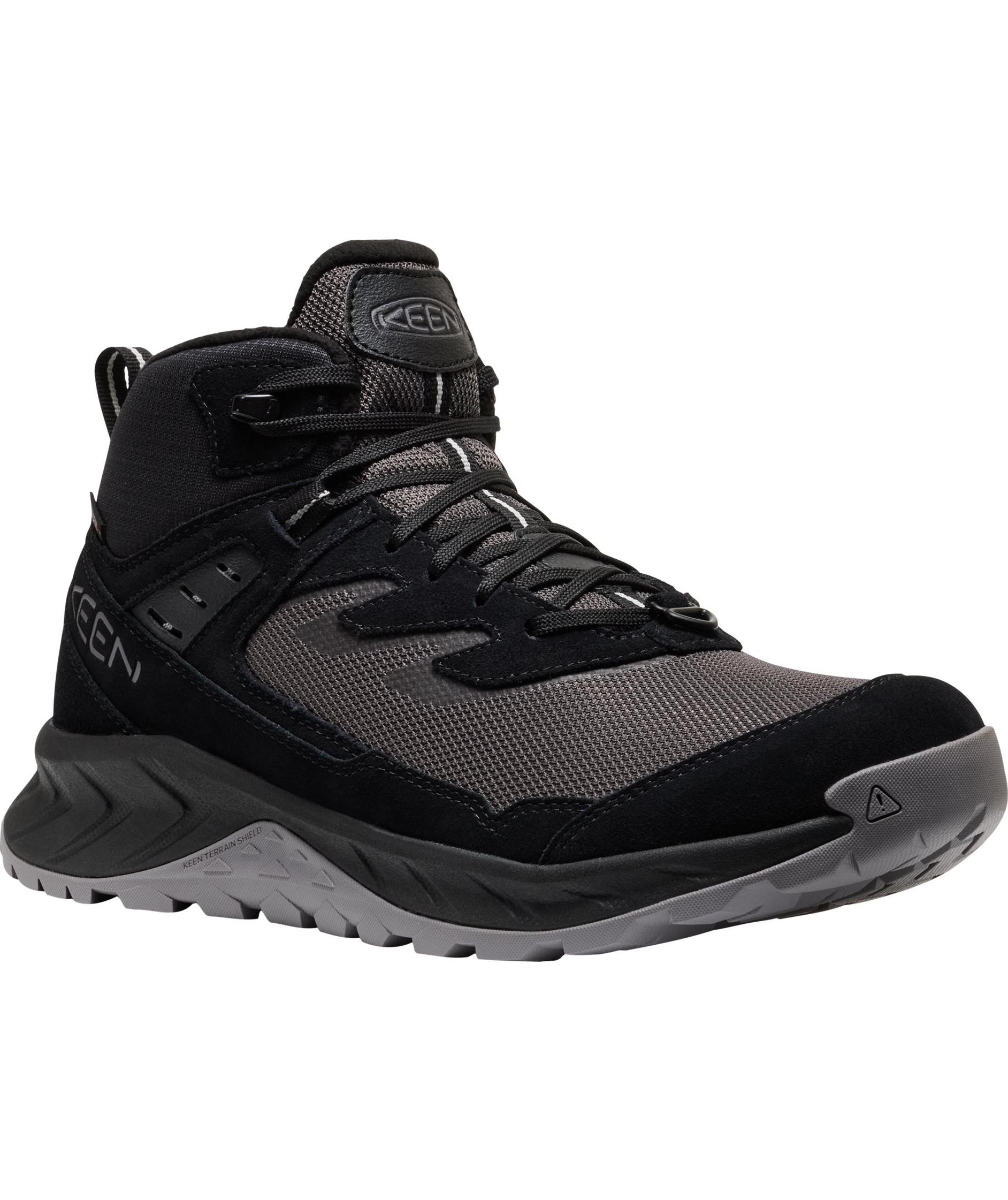 Keen Hightrail Mid Polar vandrest&oslash;vlette, Black/Steel Grey, large image number 2
