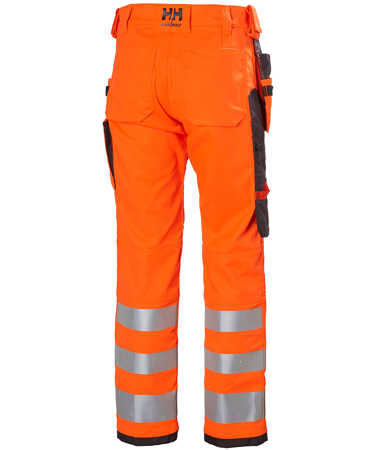 Helly Hansen Alna 2.0 h&aring;ndv&aelig;rkerbukser, Hi-vis Orange/charcoal, large image number 2