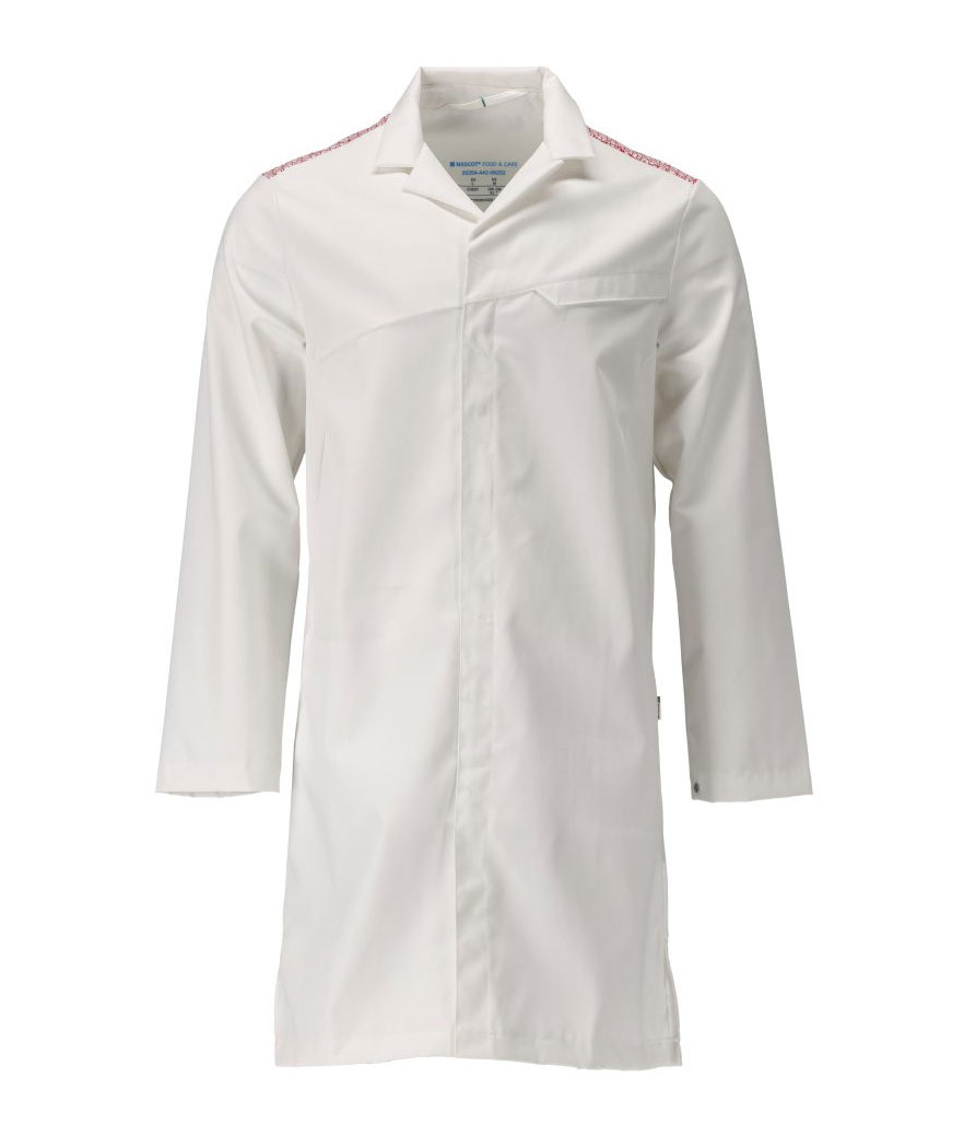 Mascot Food & Care HACCP-godk&auml;nd rock, Vit/Signalr&ouml;d