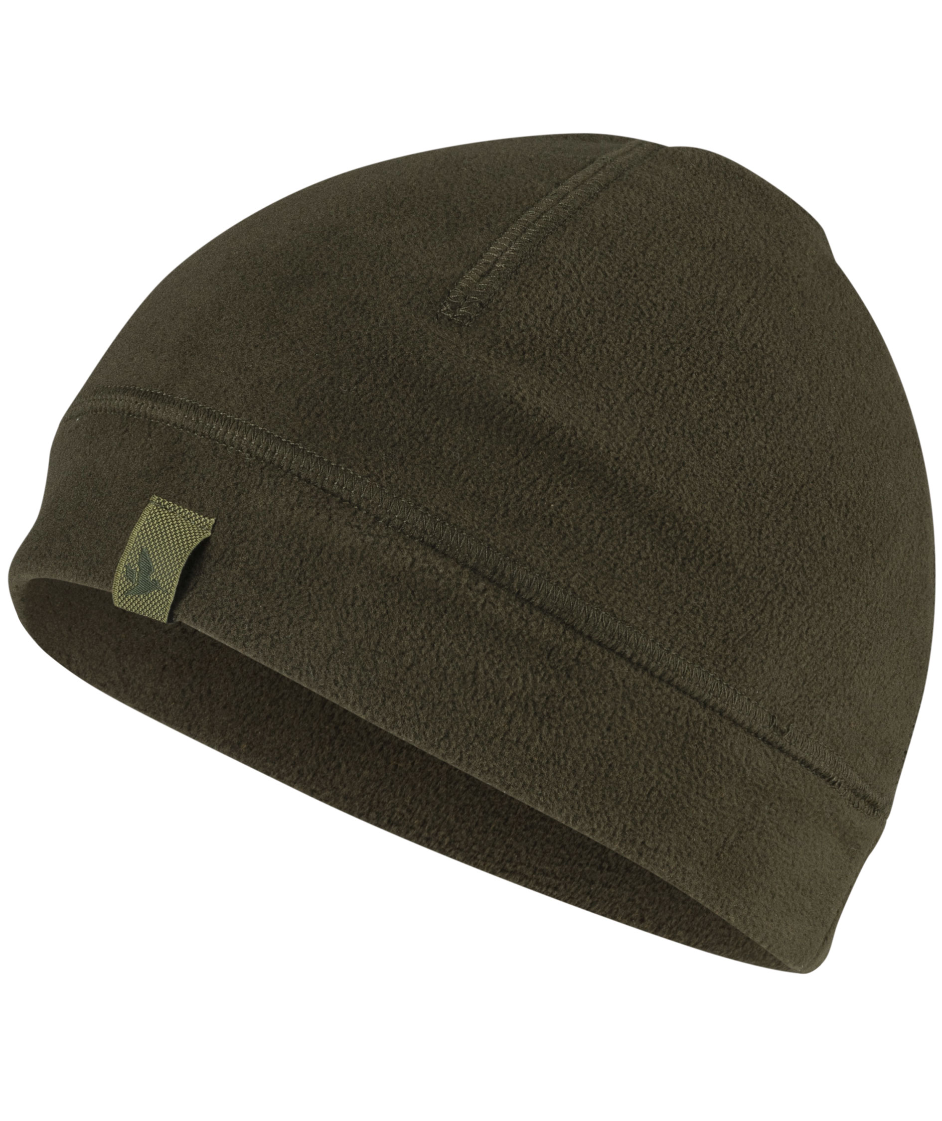 Seeland Reversible Fleecem&uuml;tze, Pine Green/Hi-Vis Orange