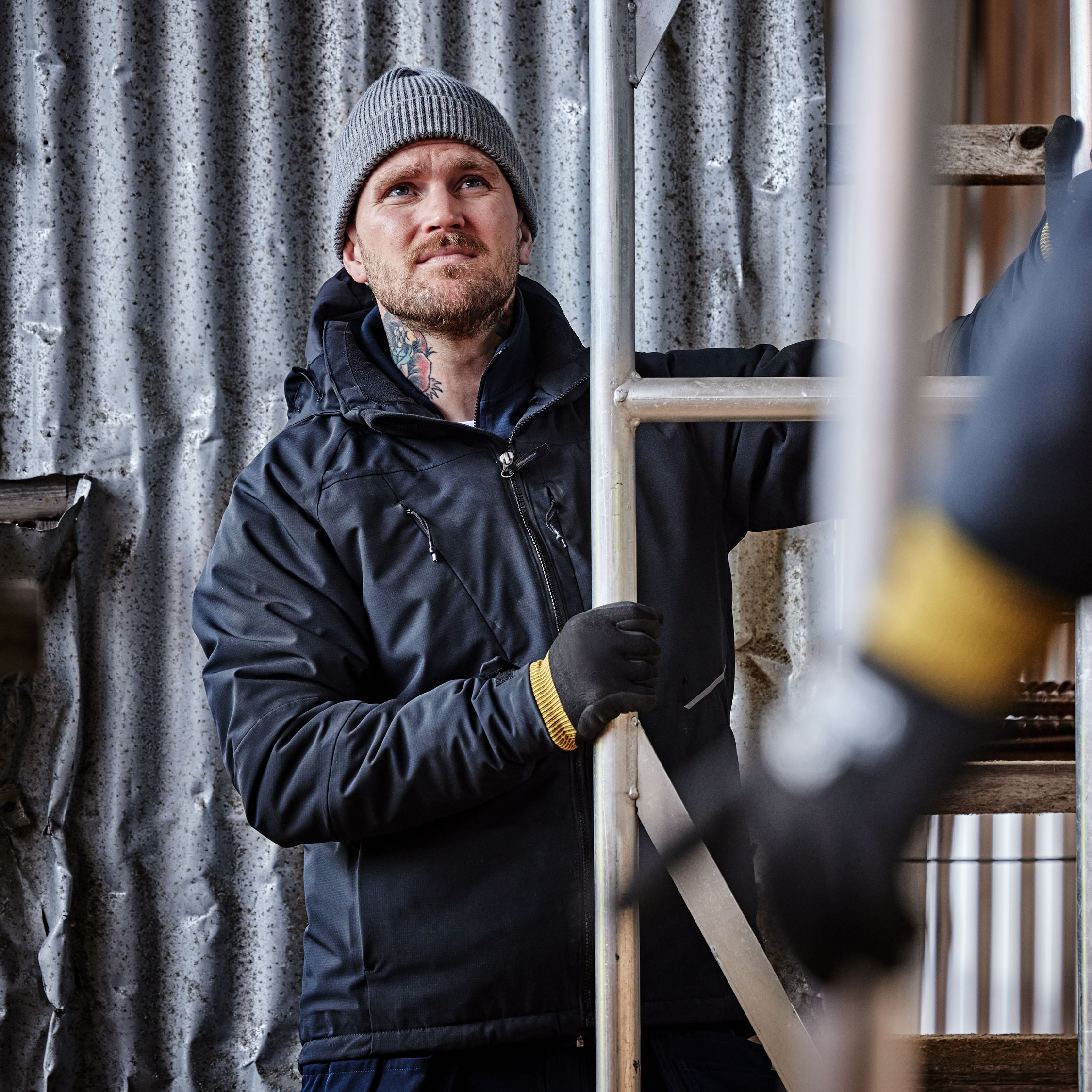 Fristads vinterjacka 4883 GLS full stretch, Svart