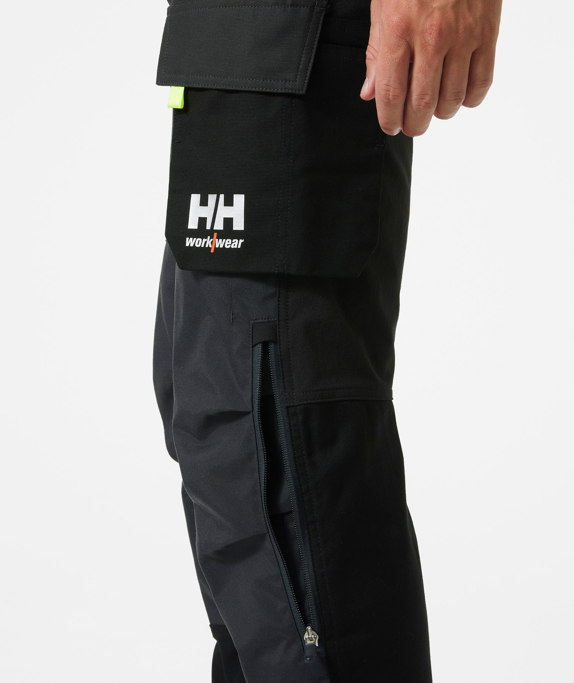 Helly Hansen Oxford 4X arbeidsbukse full stretch, Svart/Ebony, large image number 6