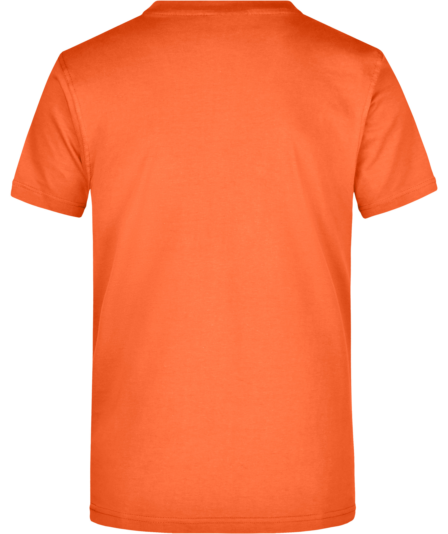 James & Nicholson T-Shirt Round-T Heavy, Dark-orange