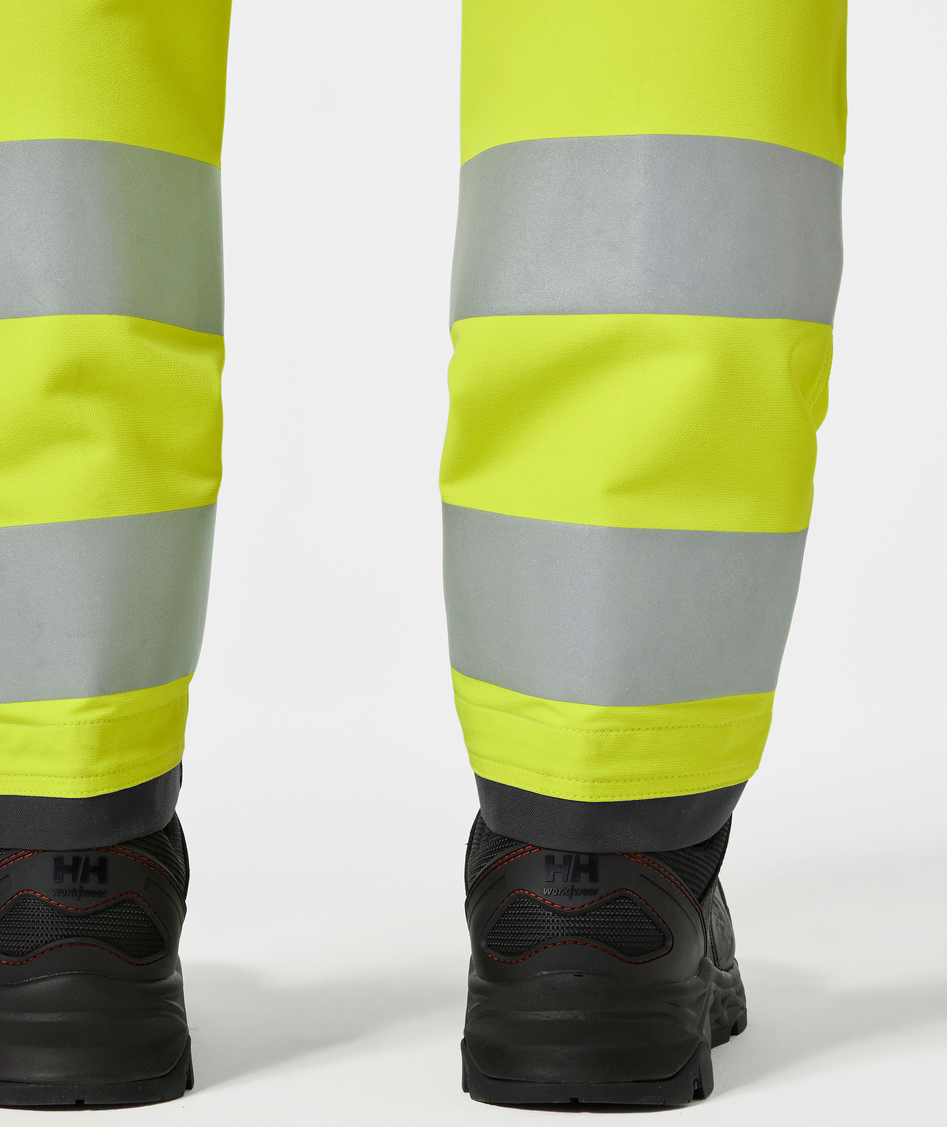 Helly Hansen Alna 4X h&aring;ndv&aelig;rkerbukser full stretch, Hi-vis Gul/Ebony, large image number 7