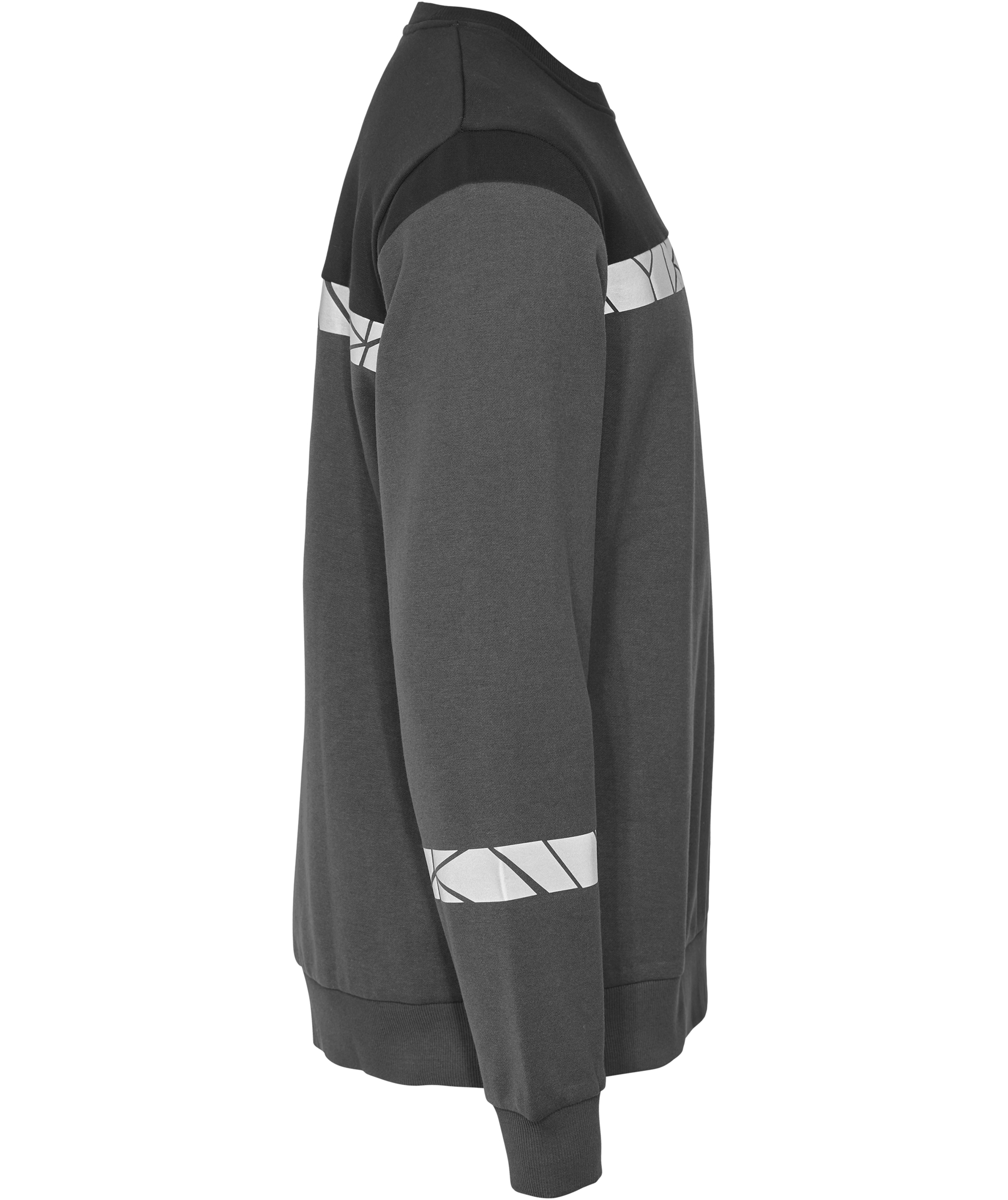 ProJob sweatshirt 7101, Gr&aring;/Sort, large image number 2