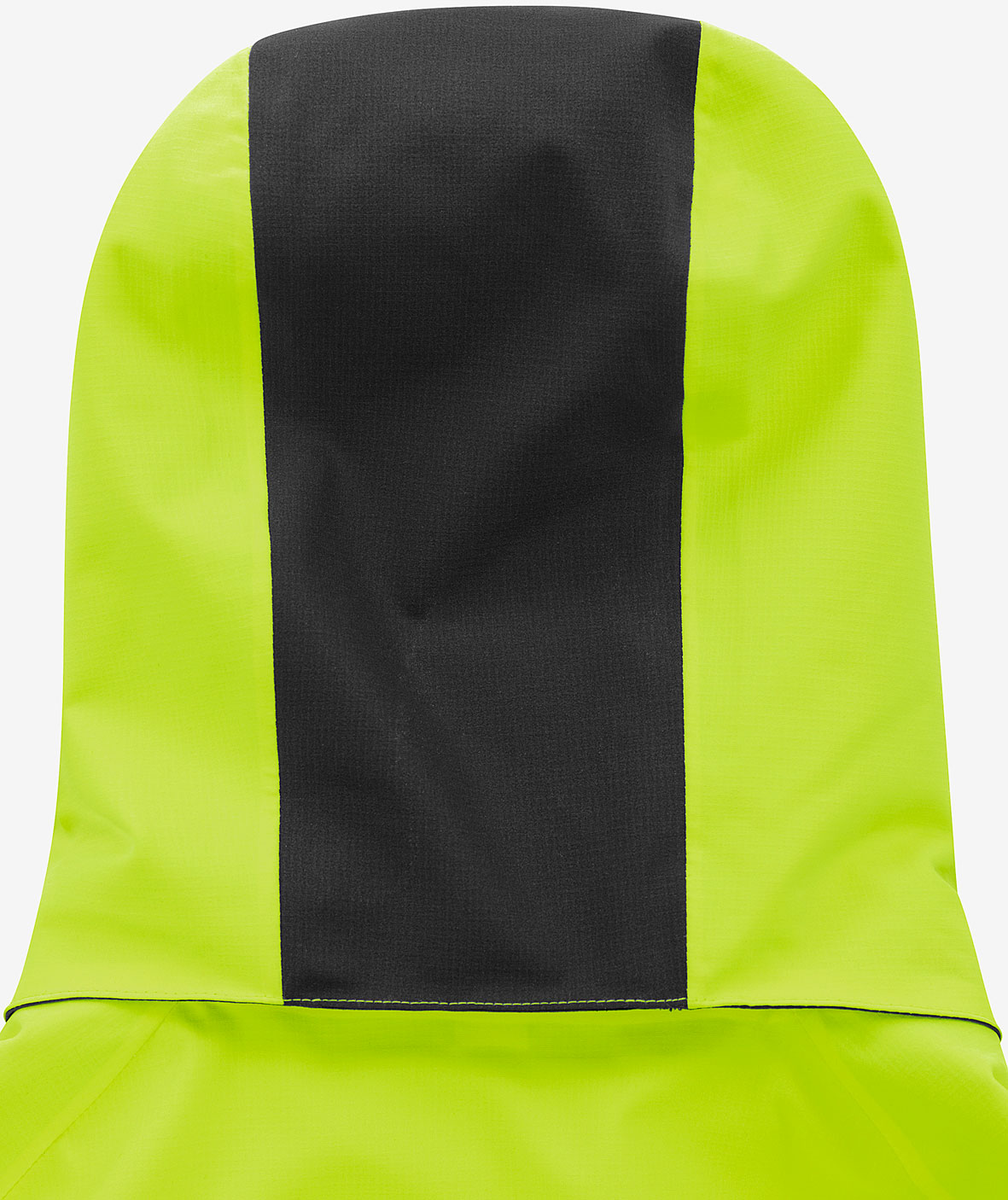 Fristads shell jacket 4690 GLS full stretch, Hi-vis Yellow/Black, large image number 8