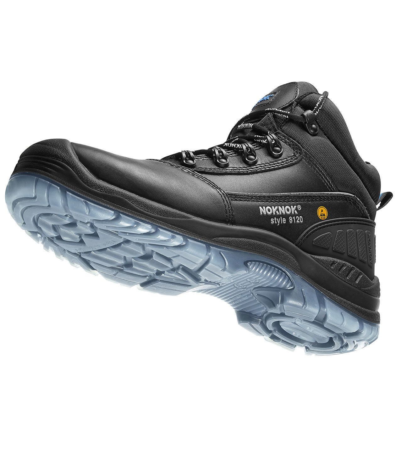 NOKNOK 8120 skyddsk&auml;ngor S3, Svart