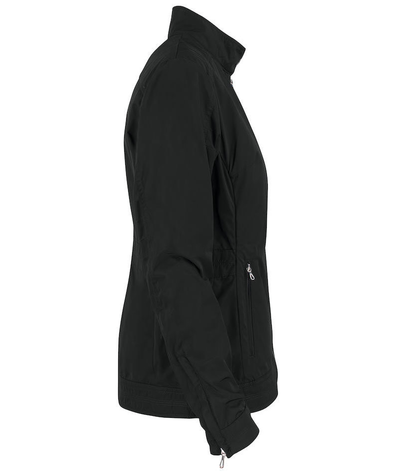 Cutter & Buck Dockside dame jakke, Svart, large image number 3