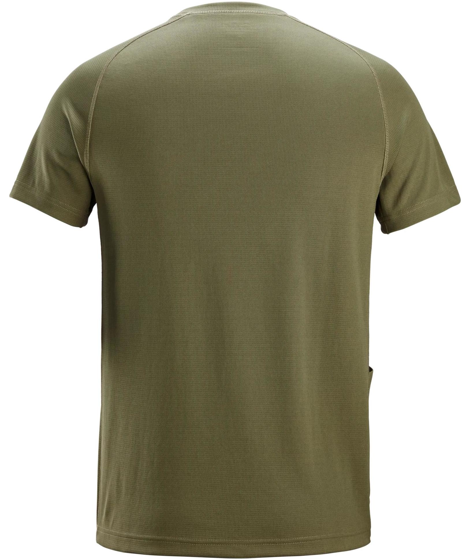 Snickers Stay Fresh T-shirt 2556, Khaki Green, large image number 2