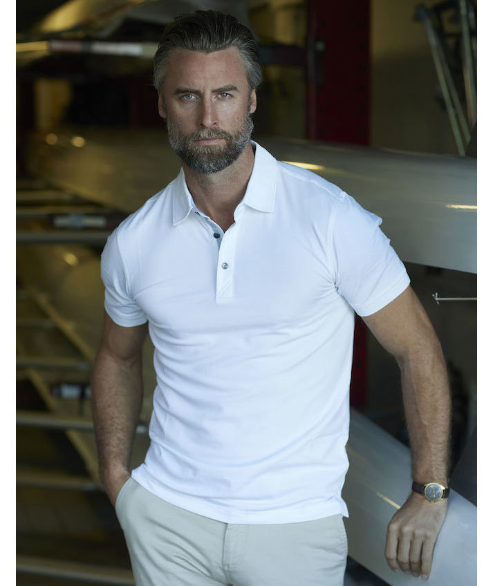 Cutter & Buck Advantage Premium pik&eacute;tr&ouml;ja, Vit, large image number 4