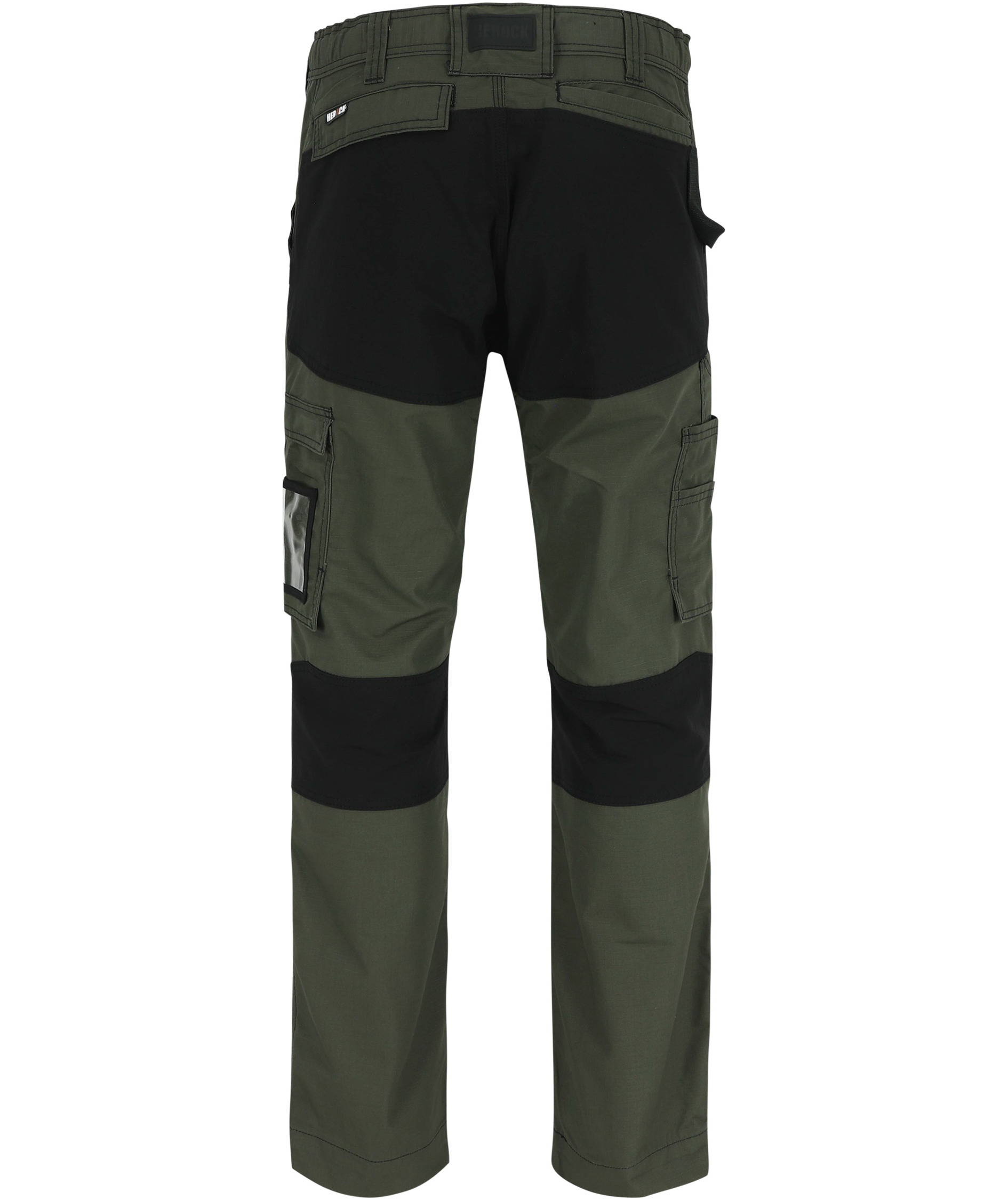 HEROCK Hector work trousers, Dark Khaki/Black