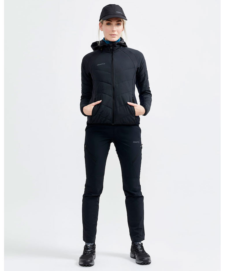 Craft ADV Explore Hybrid Damen Jacken, Schwarz, large image number 5