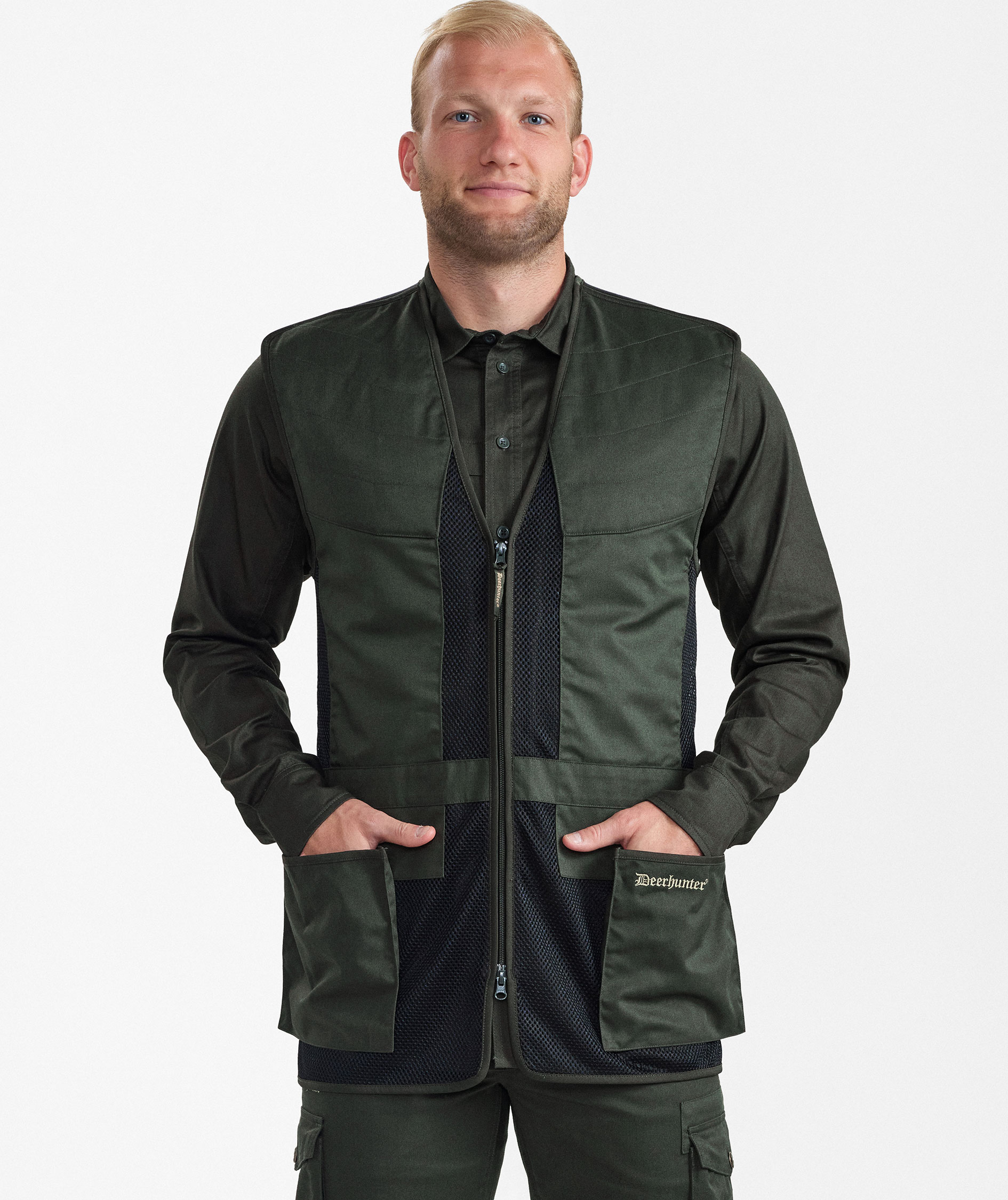 Deerhunter Atlas mesh shooting vest, Timber, large image number 3