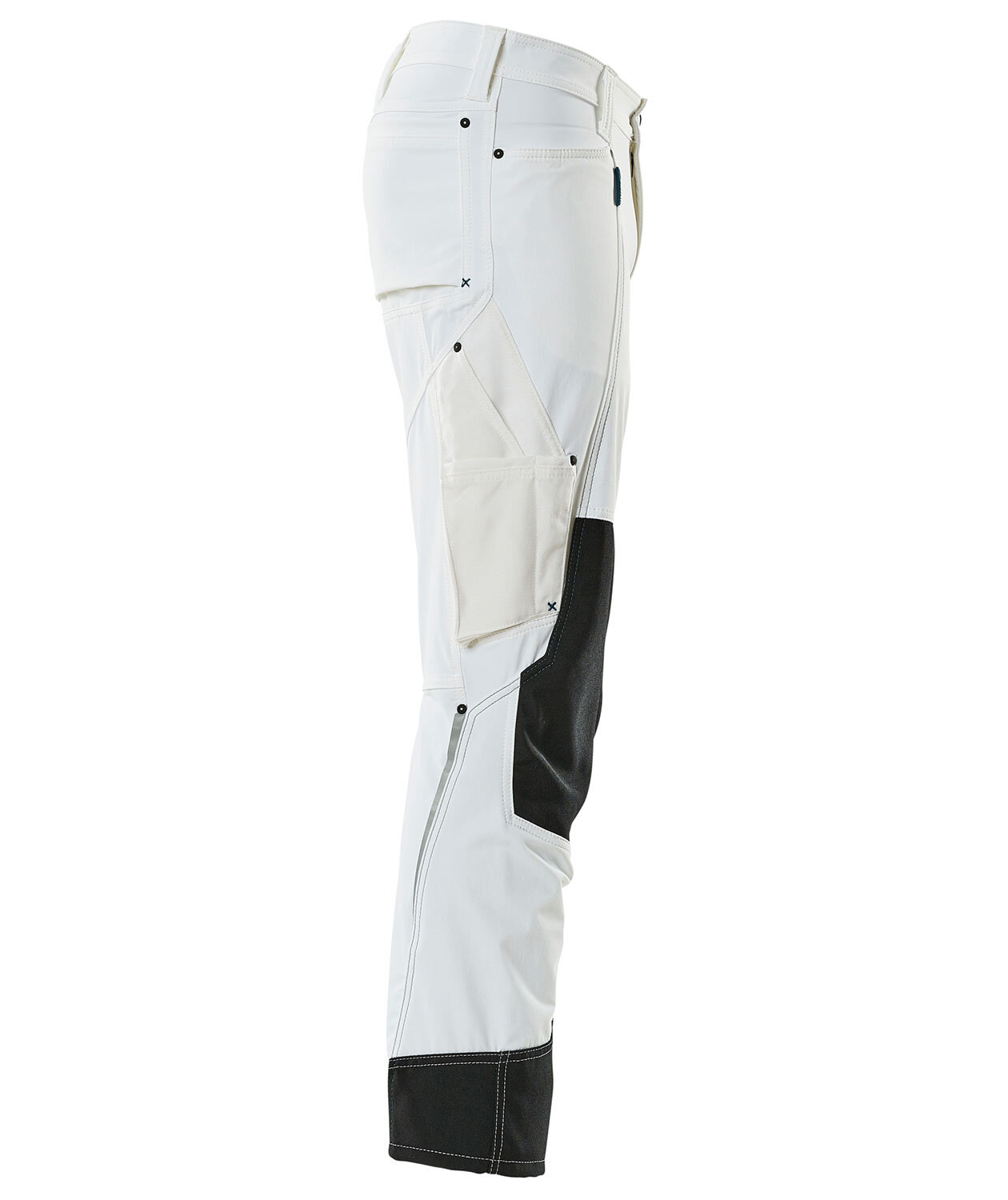 Mascot Advanced work trousers full stretch, White, large image number 2