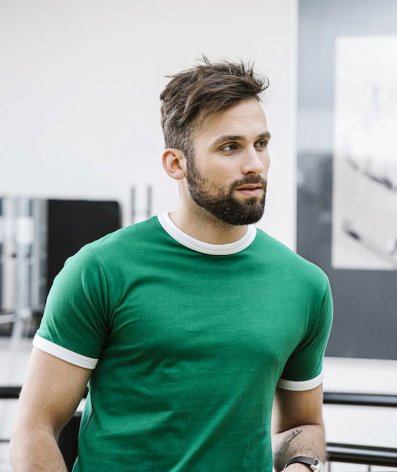 Clique Nome T-shirt, Gr&oslash;n/Hvid, large image number 4