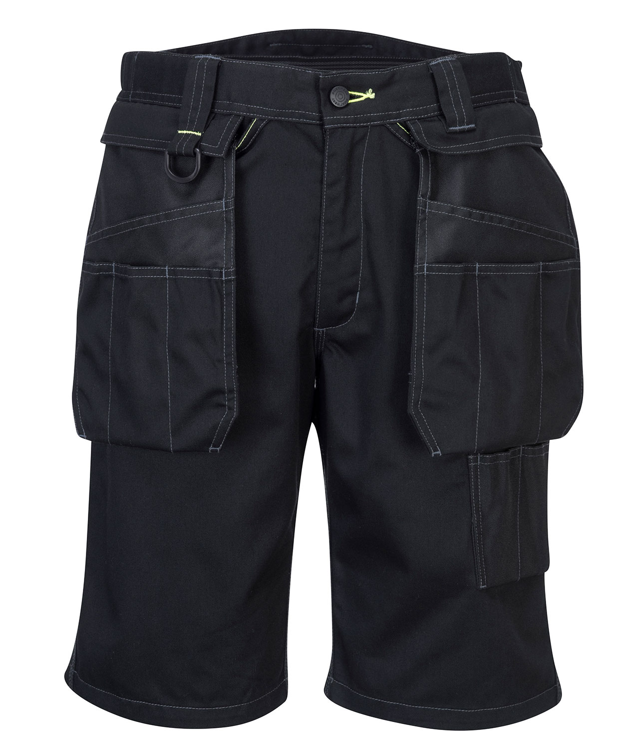 Portwest PW3 hantverksshorts, Svart