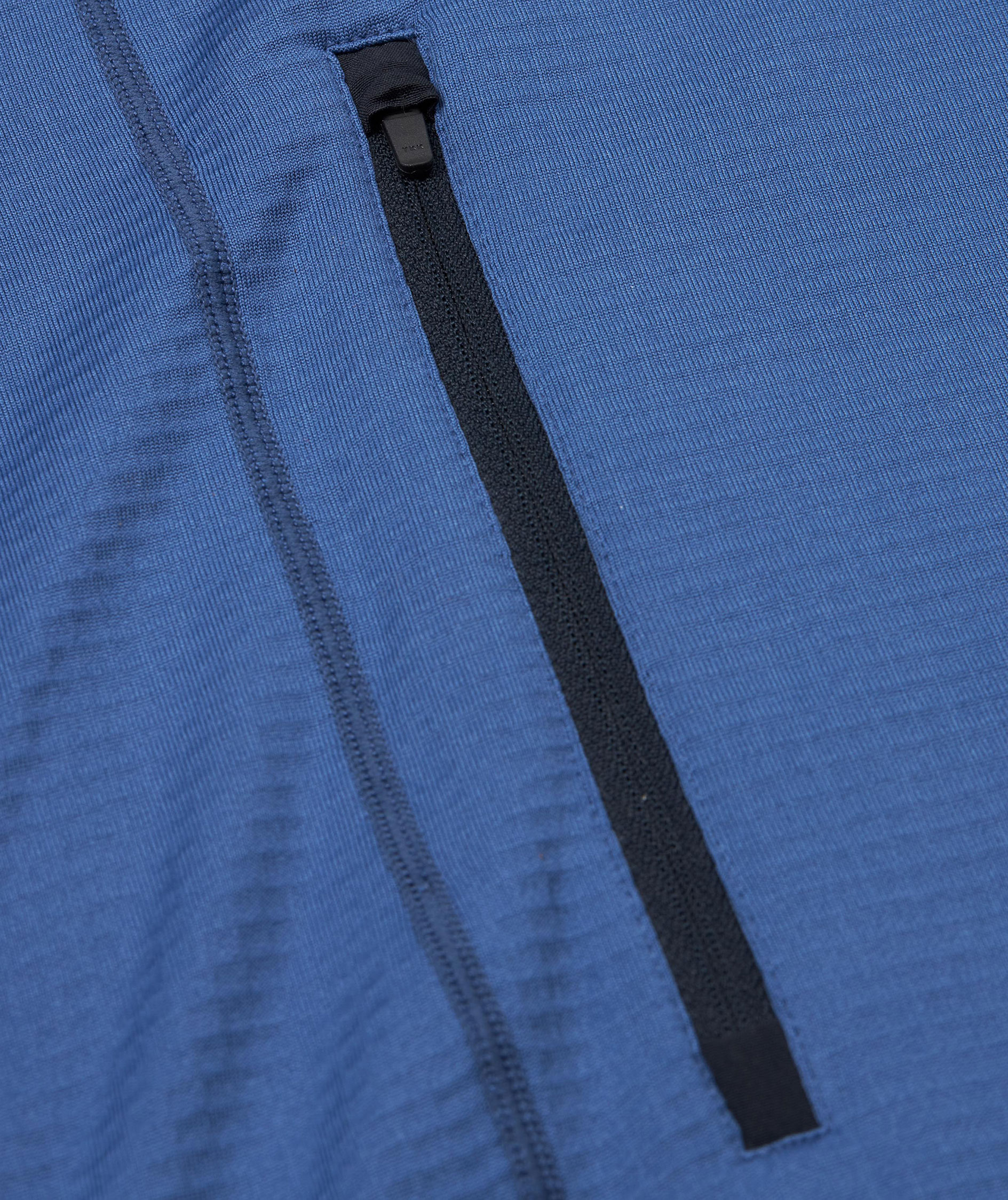 ID Stretch Komfort fleecetr&oslash;je, Storm Bl&aring;, large image number 4