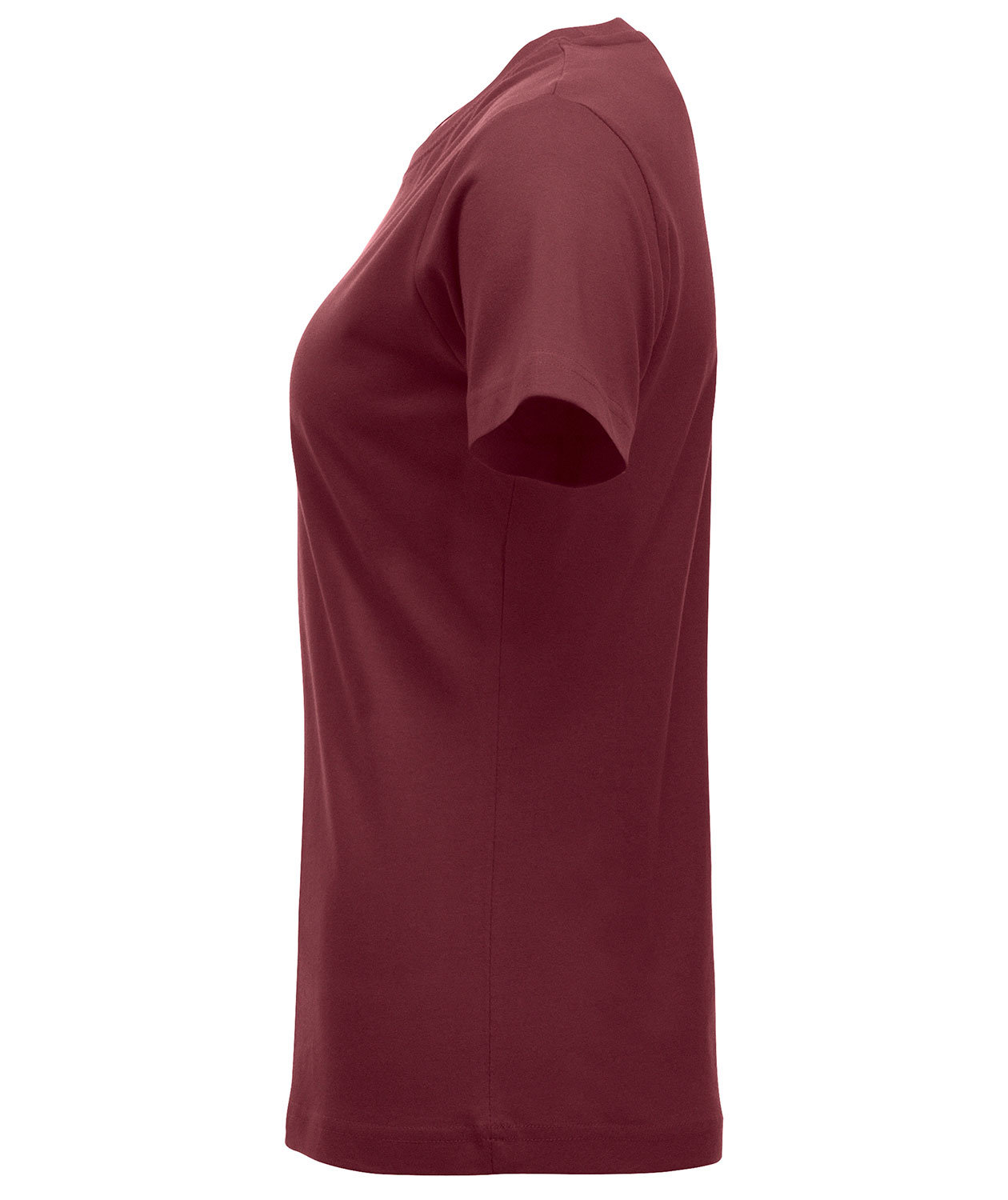 Clique New Classic T-shirt dam, Bordeaux, large image number 1