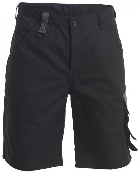 Engel Light arbejdsshorts, Sort/Gr&aring;