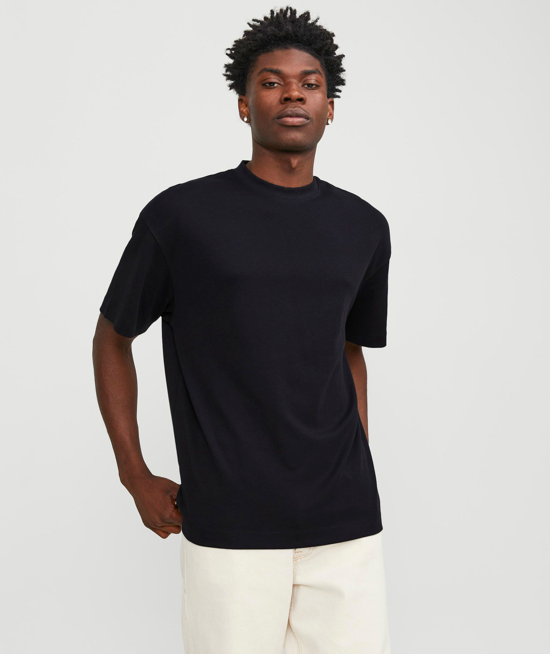 Jack & Jones JJEURBAN EDGE T-shirt, Black, large image number 5