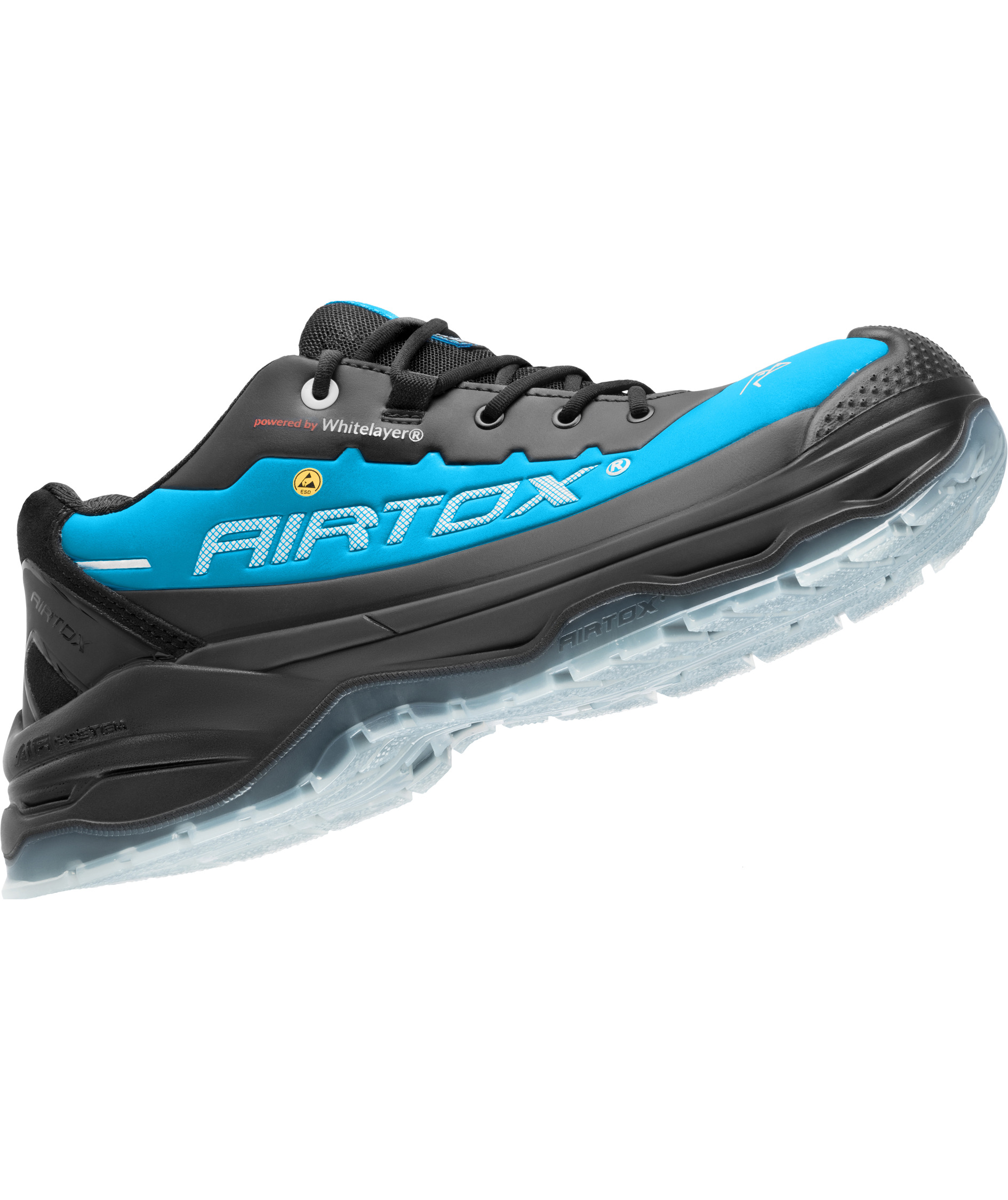 Airtox TX2 sikkerhedssko S3, Bl&aring;/Sort, large image number 10