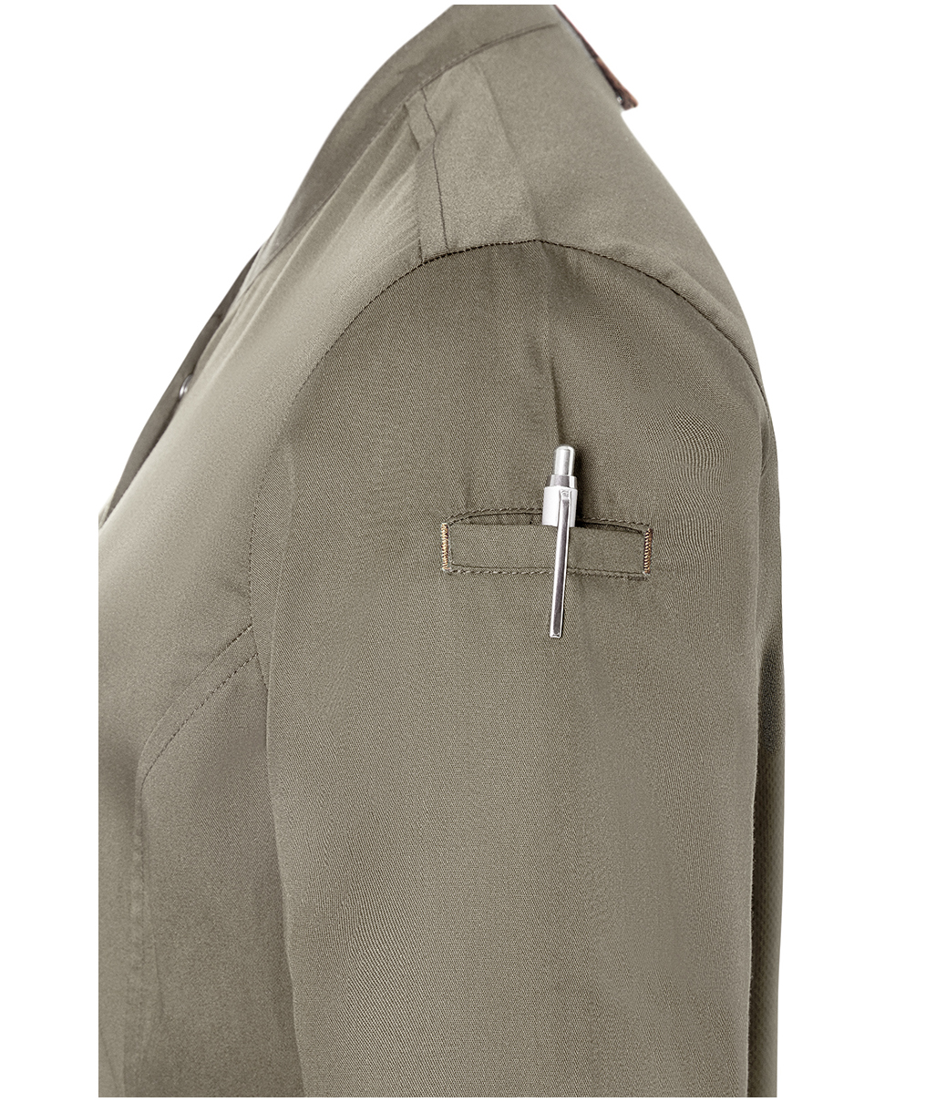 Karlowsky Green-Generation dame kokkejakke, sage, large image number 7