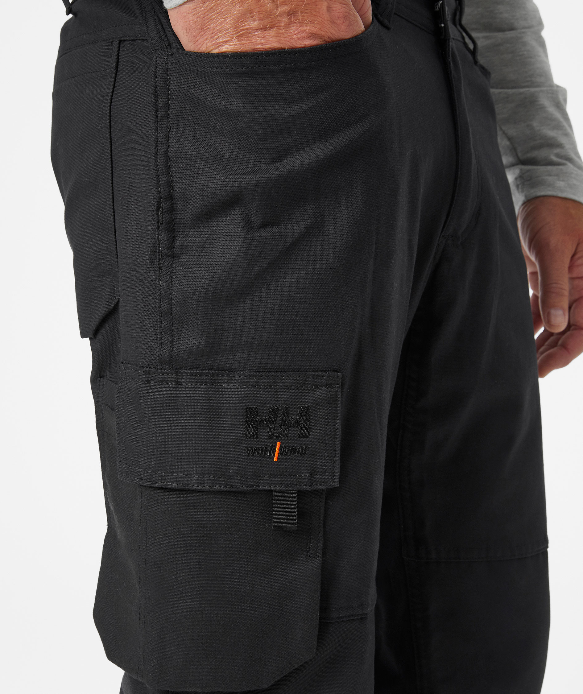 Helly Hansen Oxford Diensthose, Schwarz, large image number 4