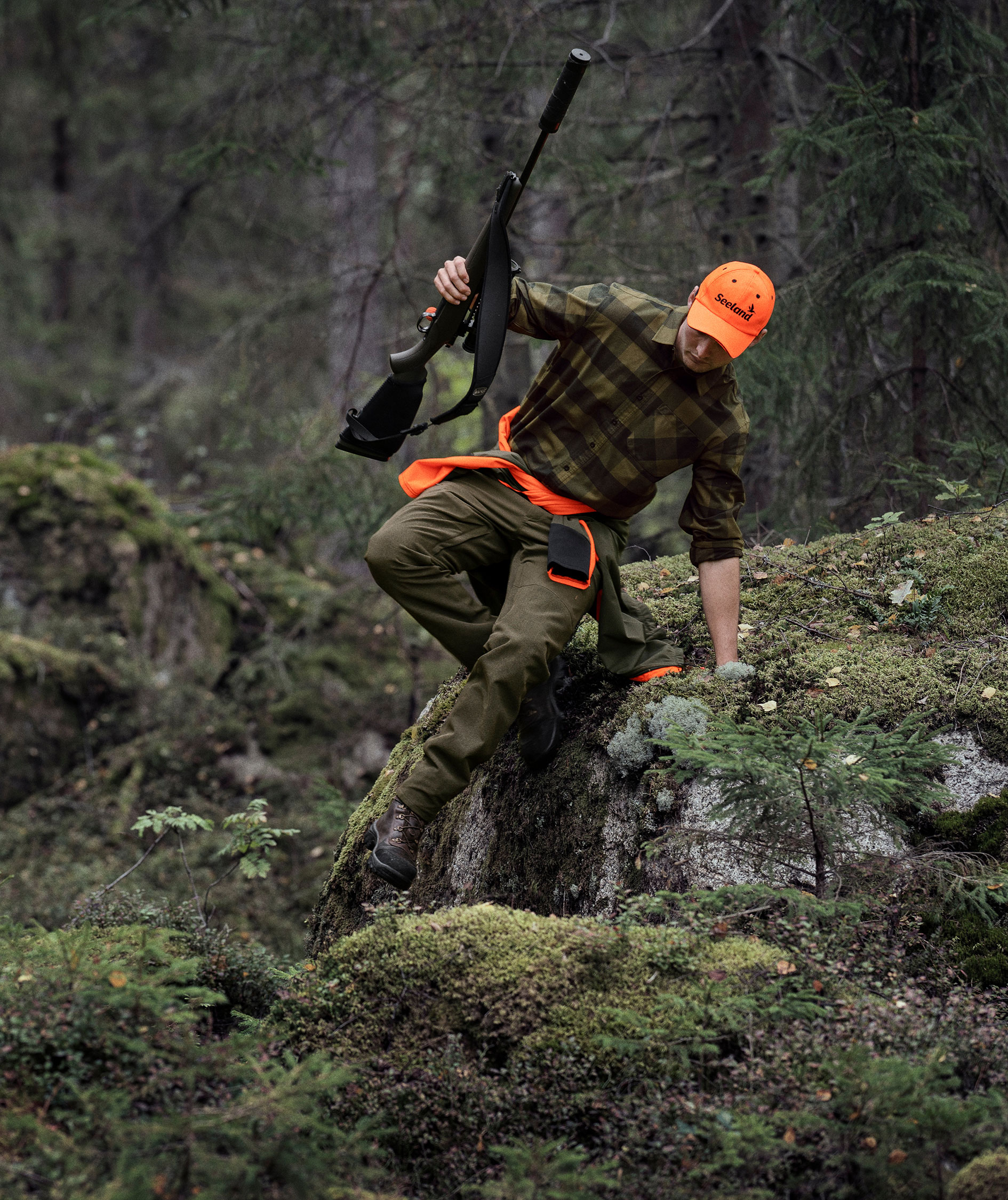 Seeland Toronto Hemd, Green Check, large image number 8