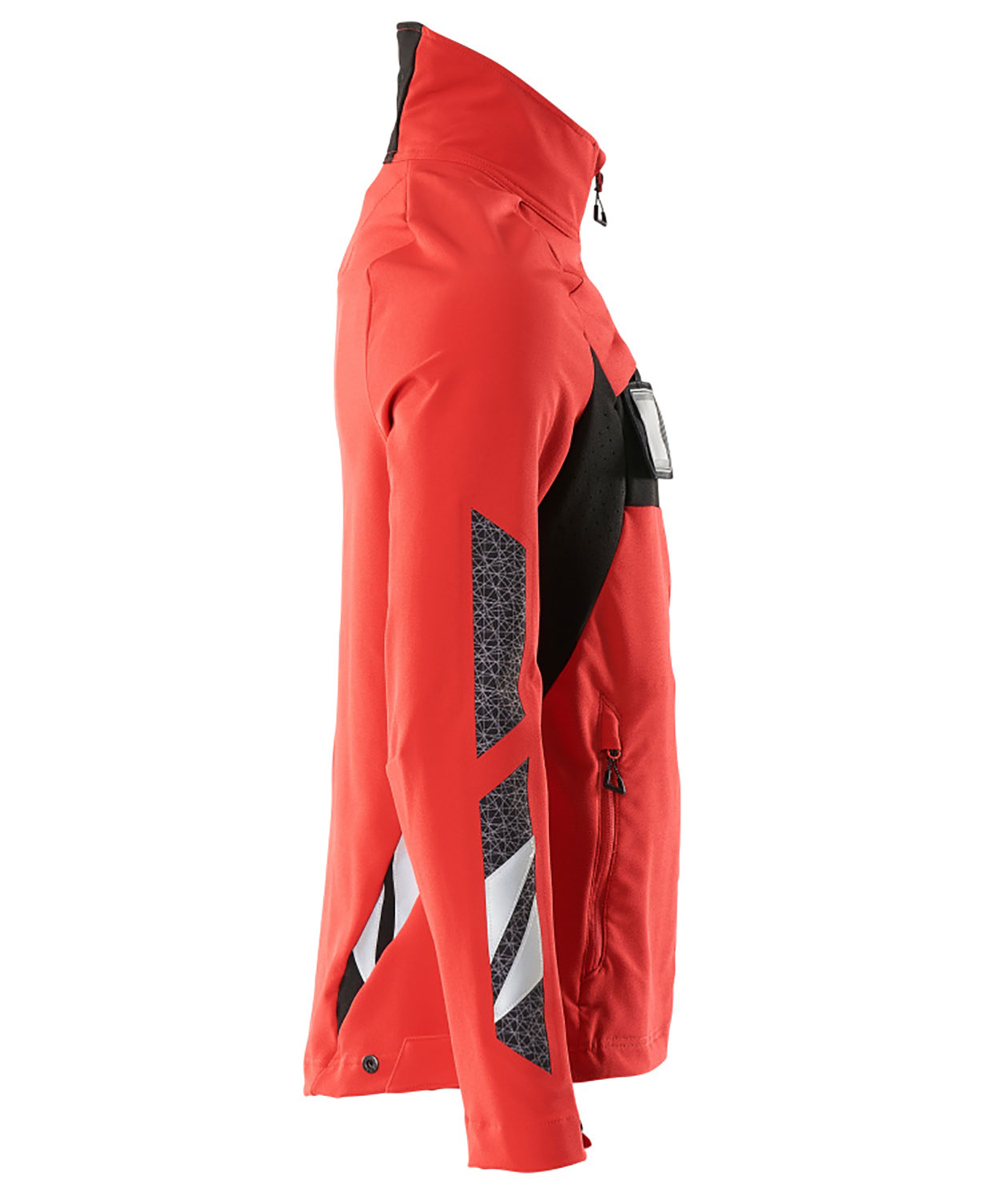 Mascot Accelerate jakke full stretch, Signal r&oslash;d/svart, large image number 2