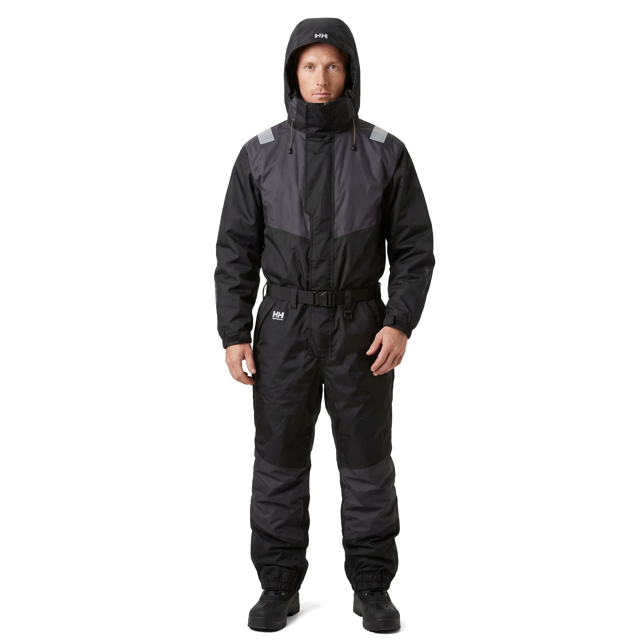 Helly Hansen Leknes thermal coverall, Black/Dark Grey, large image number 2