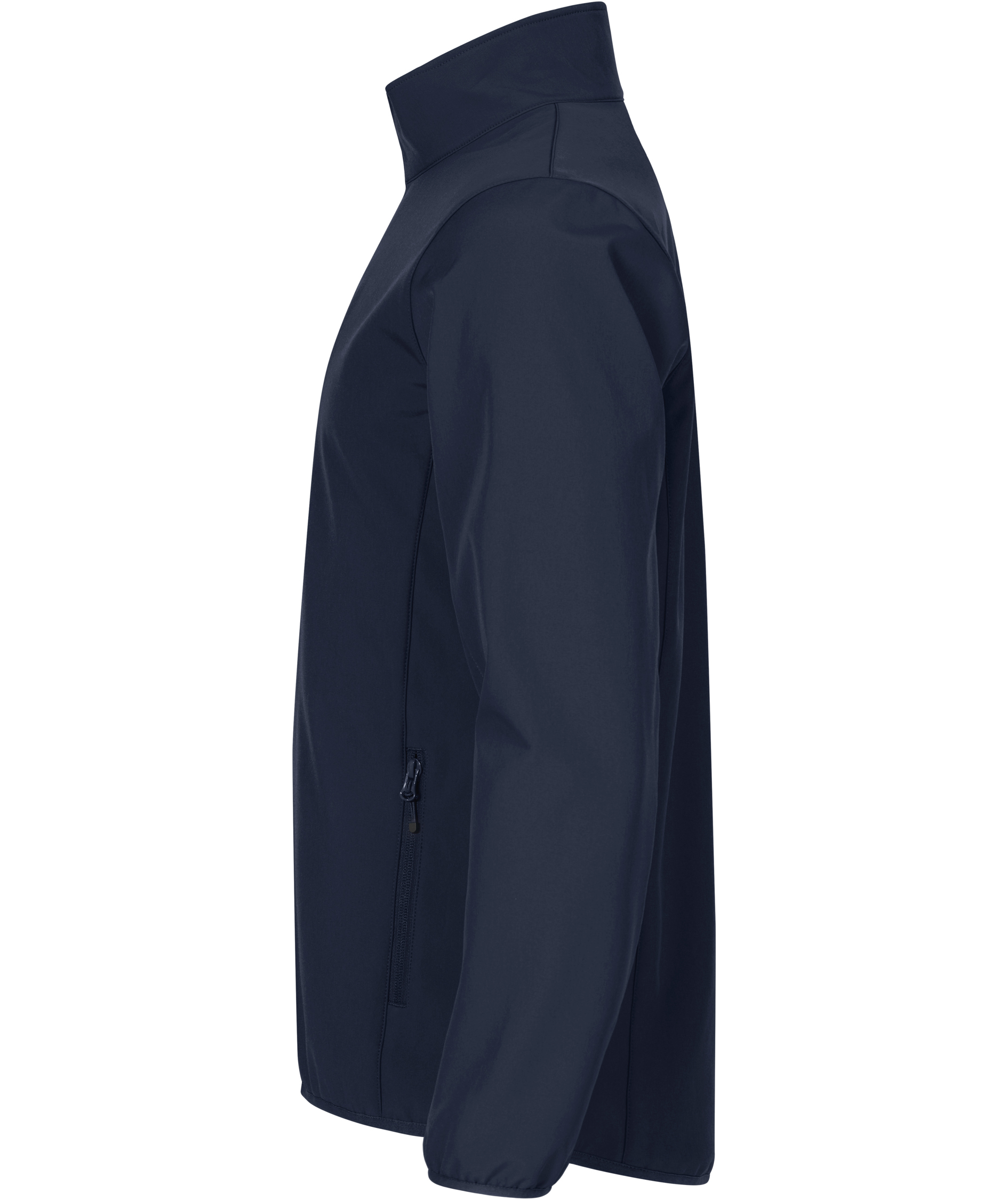 Clique Classic softshelljakke, Dark navy, large image number 4