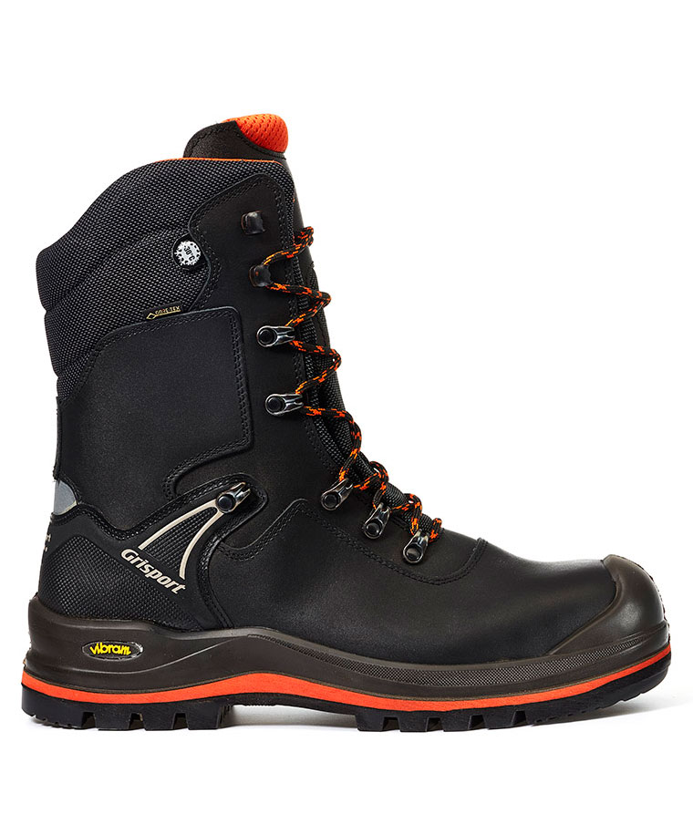 Grisport 70231 vinter sikkerhedsst&oslash;vler S3, Sort/Orange