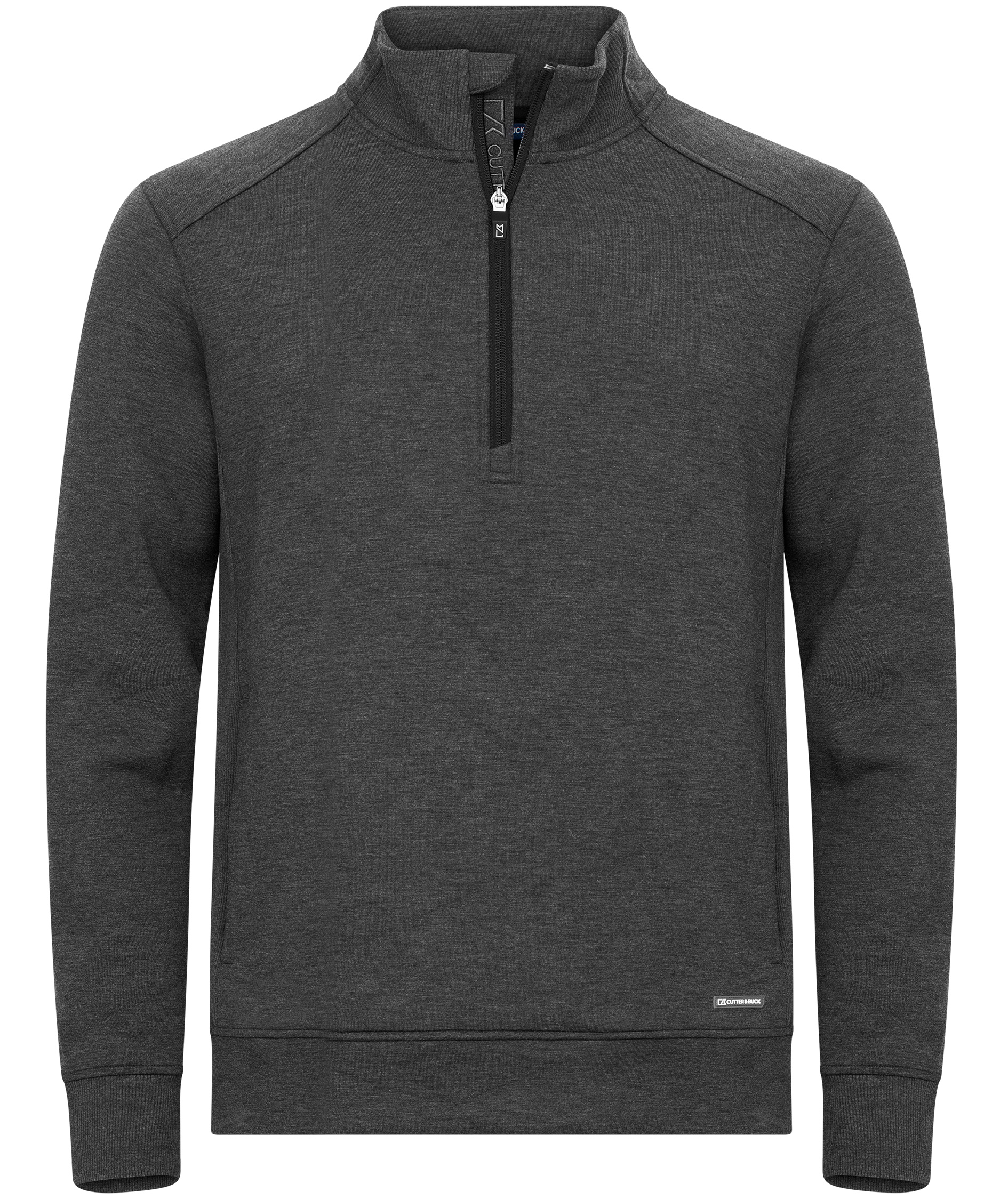 Cutter & Buck Pemberton half zip, Gr&aring;, Gr&aring;, swatch