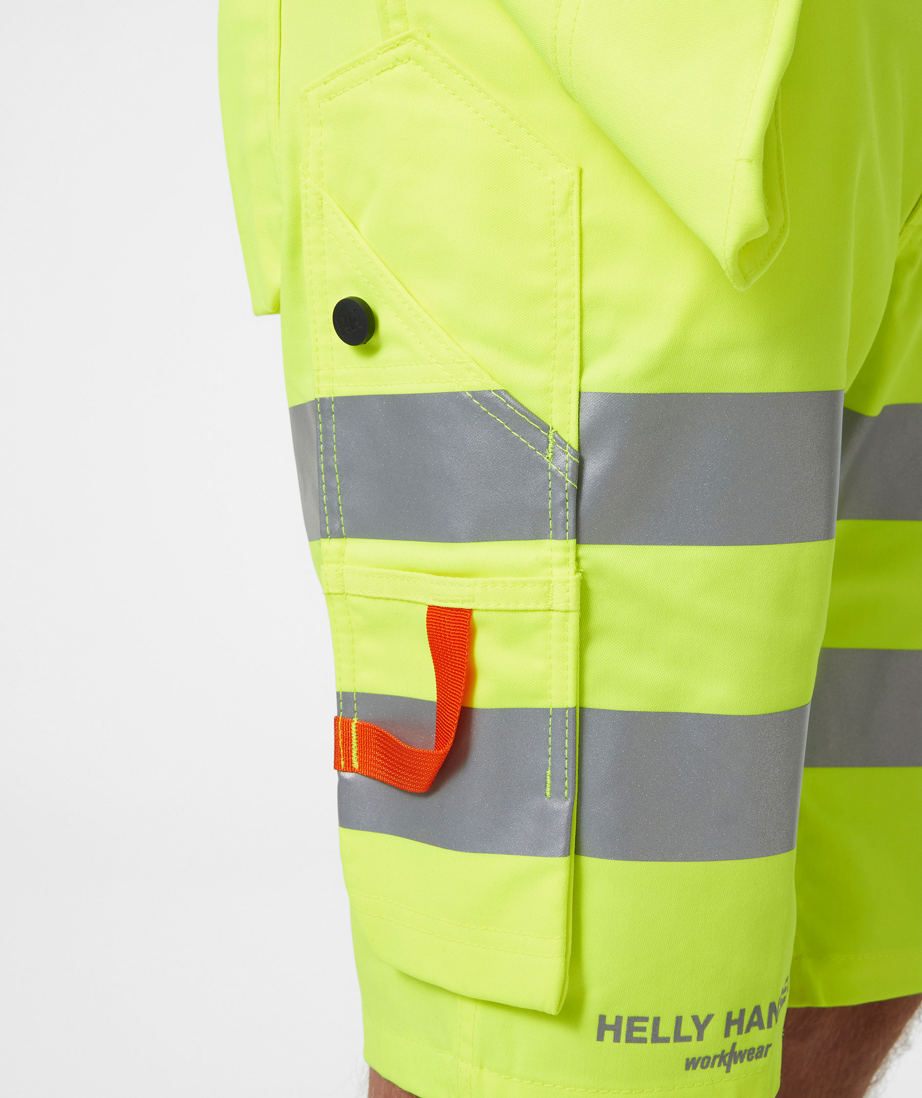 Helly Hansen Alna 2.0 hantverksshorts, Varsel gul/charcoal, large image number 4